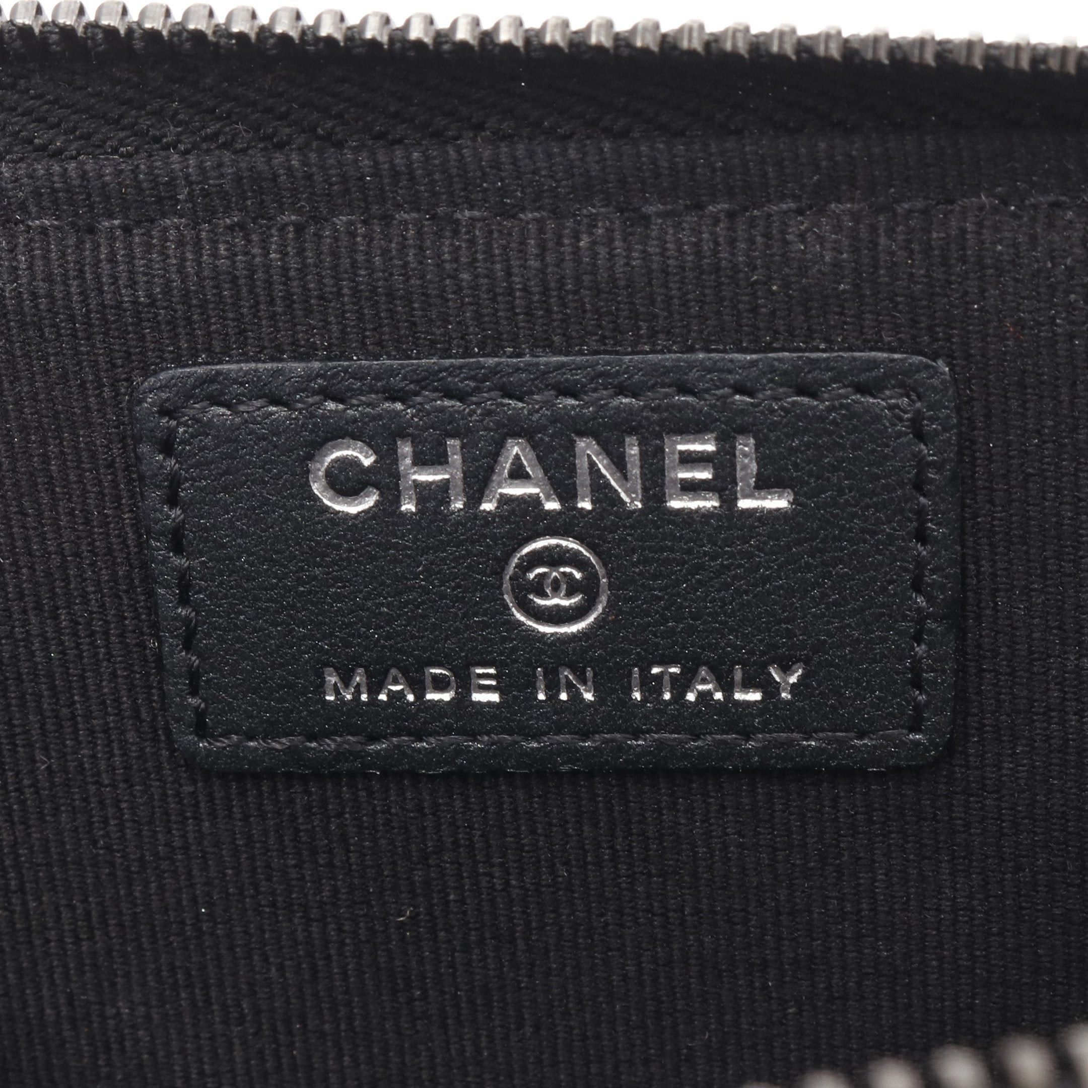 Chanel Chanel Matelasse Card Case Coin Purse Lambskin Black Hardware Size ONE SIZE - 4 Thumbnail