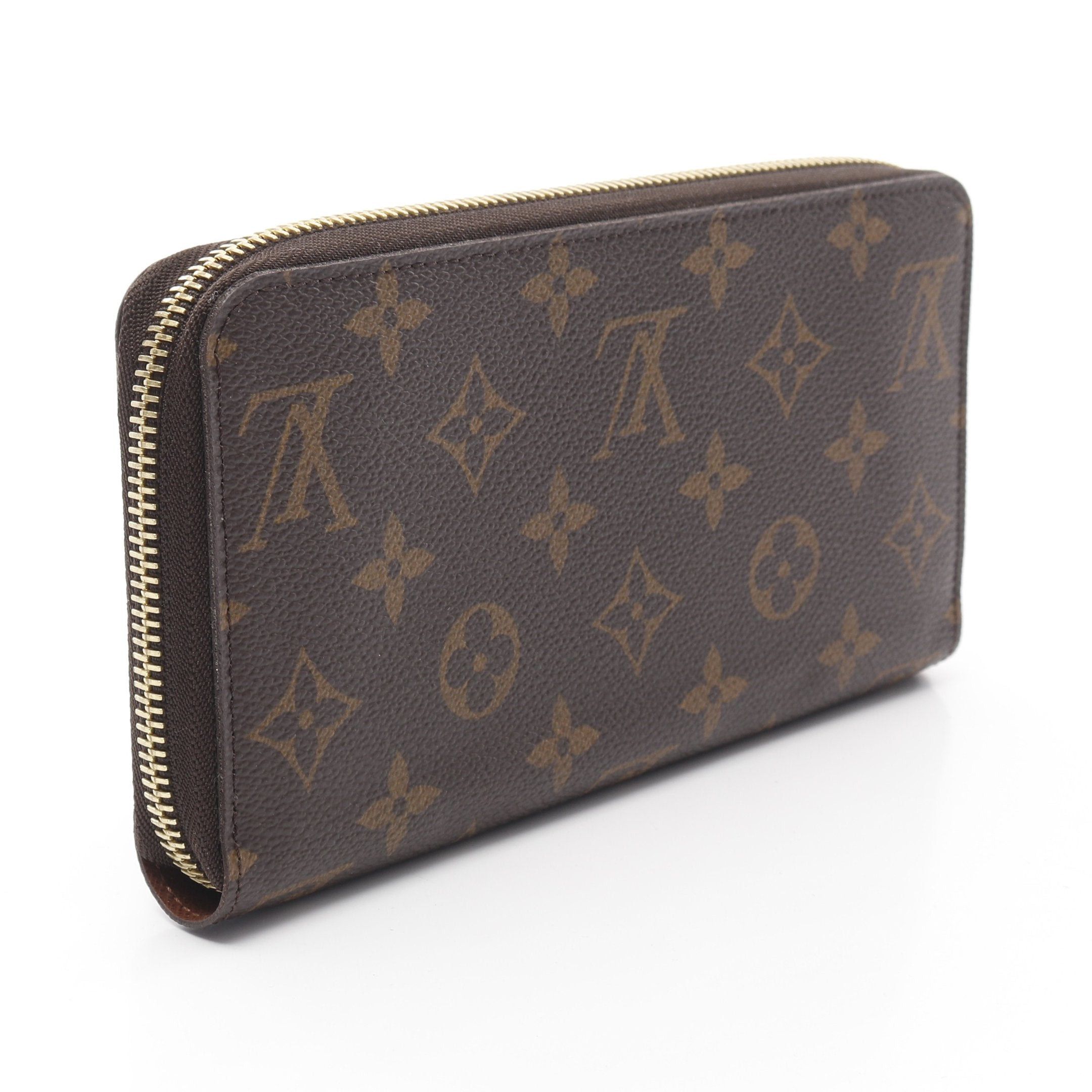 Louis Vuitton Louis Vuitton Zippy Wallet Monogram Round Zipper Long Brown Size ONE SIZE - 2 Thumbnail