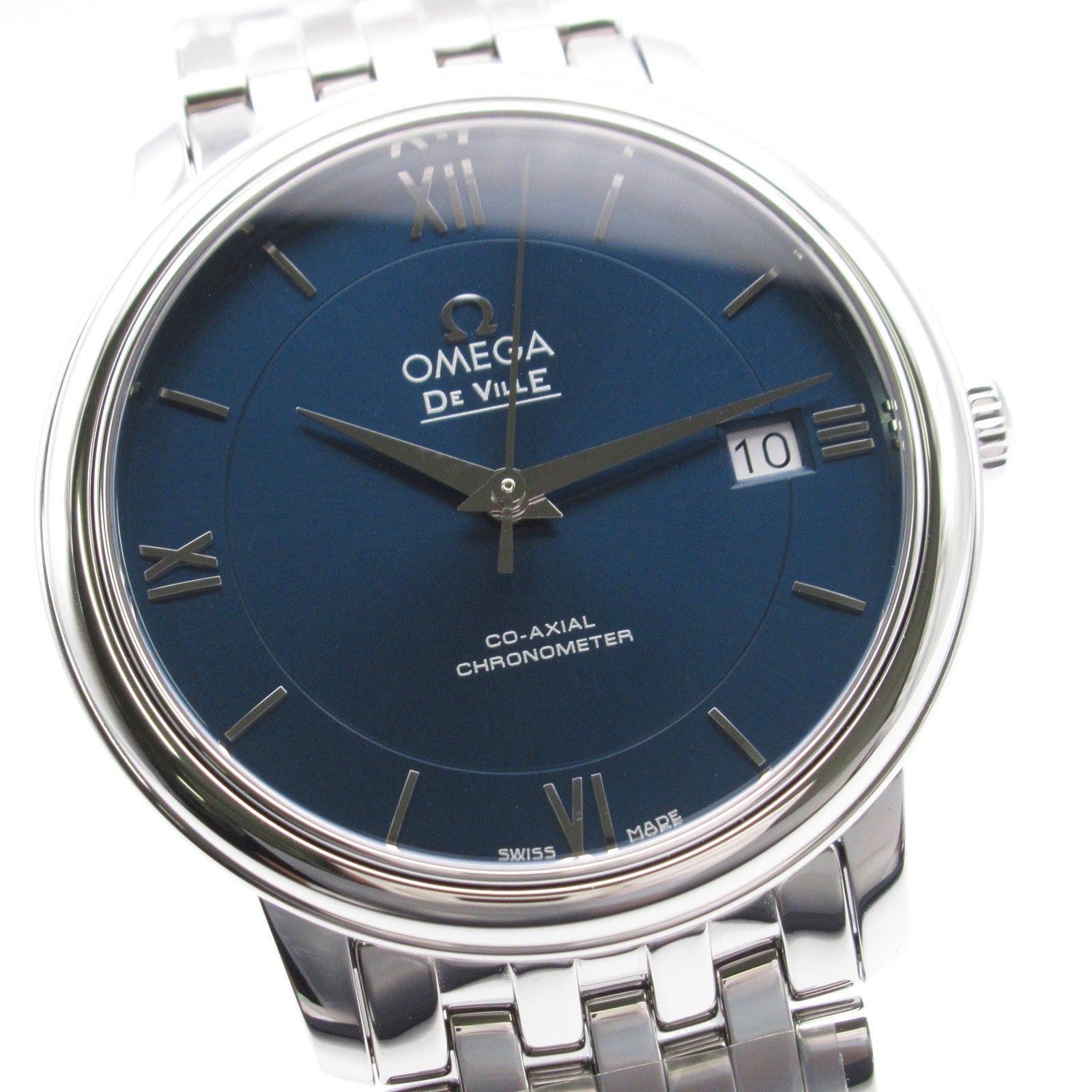 Omega Omega De Ville Prestige Mens Watch Automatic Winding Stainless Steel Blue Size ONE SIZE - 3 Thumbnail