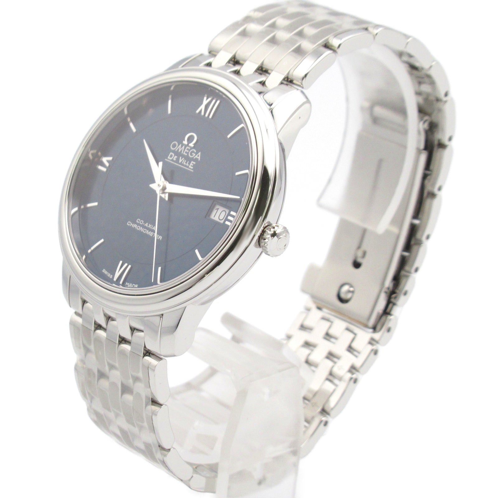 Omega Omega De Ville Prestige Mens Watch Automatic Winding Stainless Steel Blue Size ONE SIZE - 2 Thumbnail