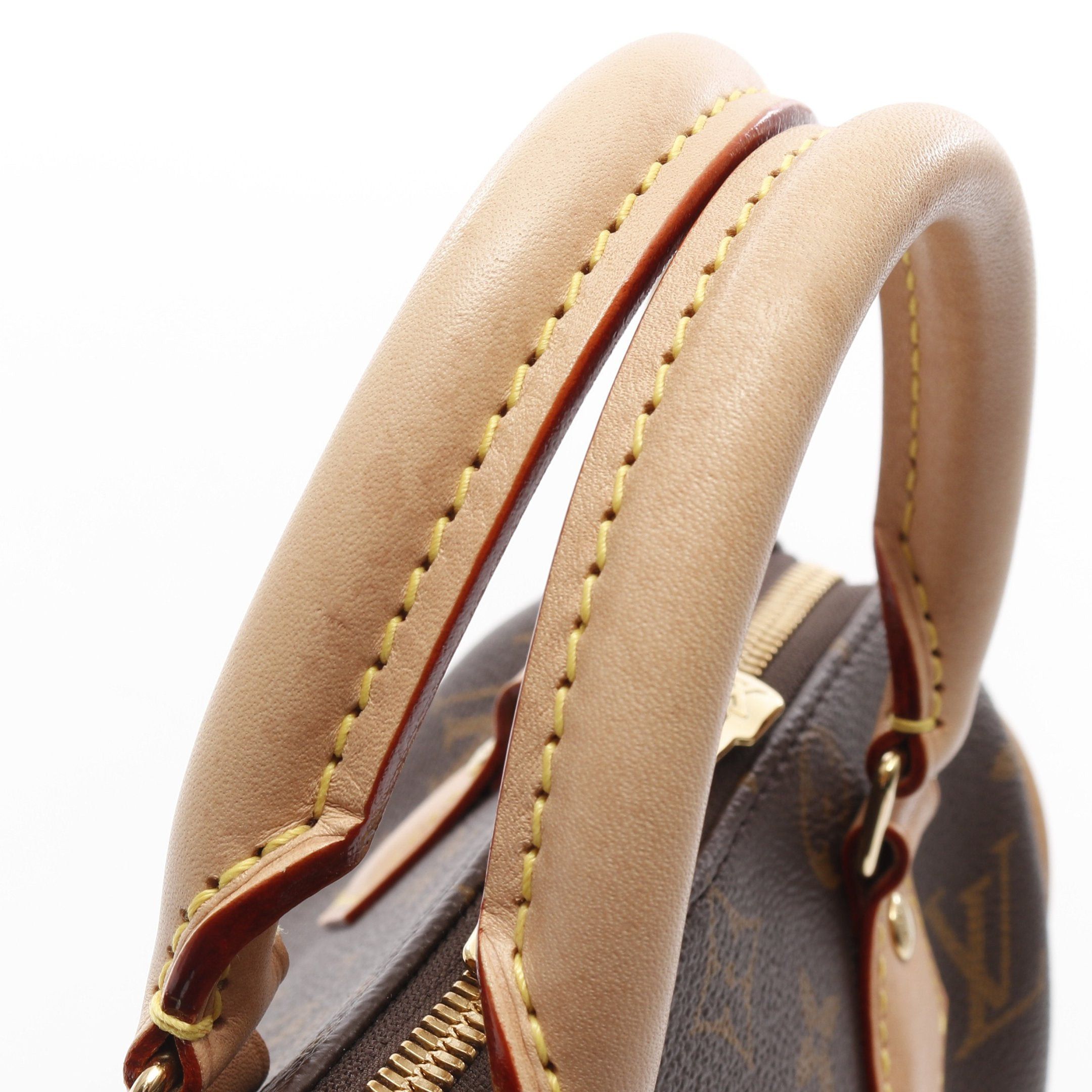 Louis Vuitton Louis Vuitton Speedy 20 Monogram Handbag Leather Brown Size ONE SIZE - 5 Thumbnail
