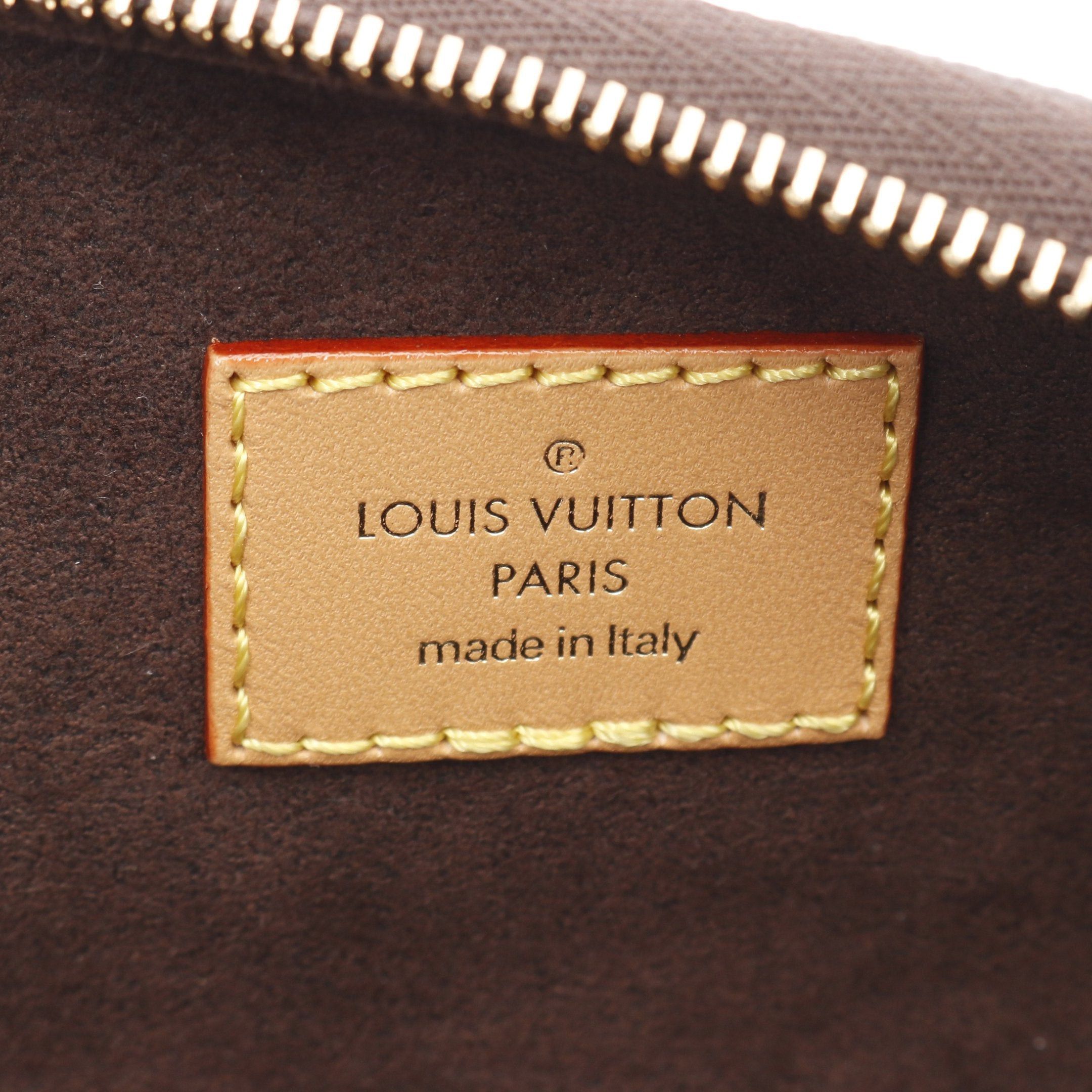 Louis Vuitton Louis Vuitton Mini Bum Bag Monogram Chain Handbag Leather Brown Size ONE SIZE - 4 Thumbnail