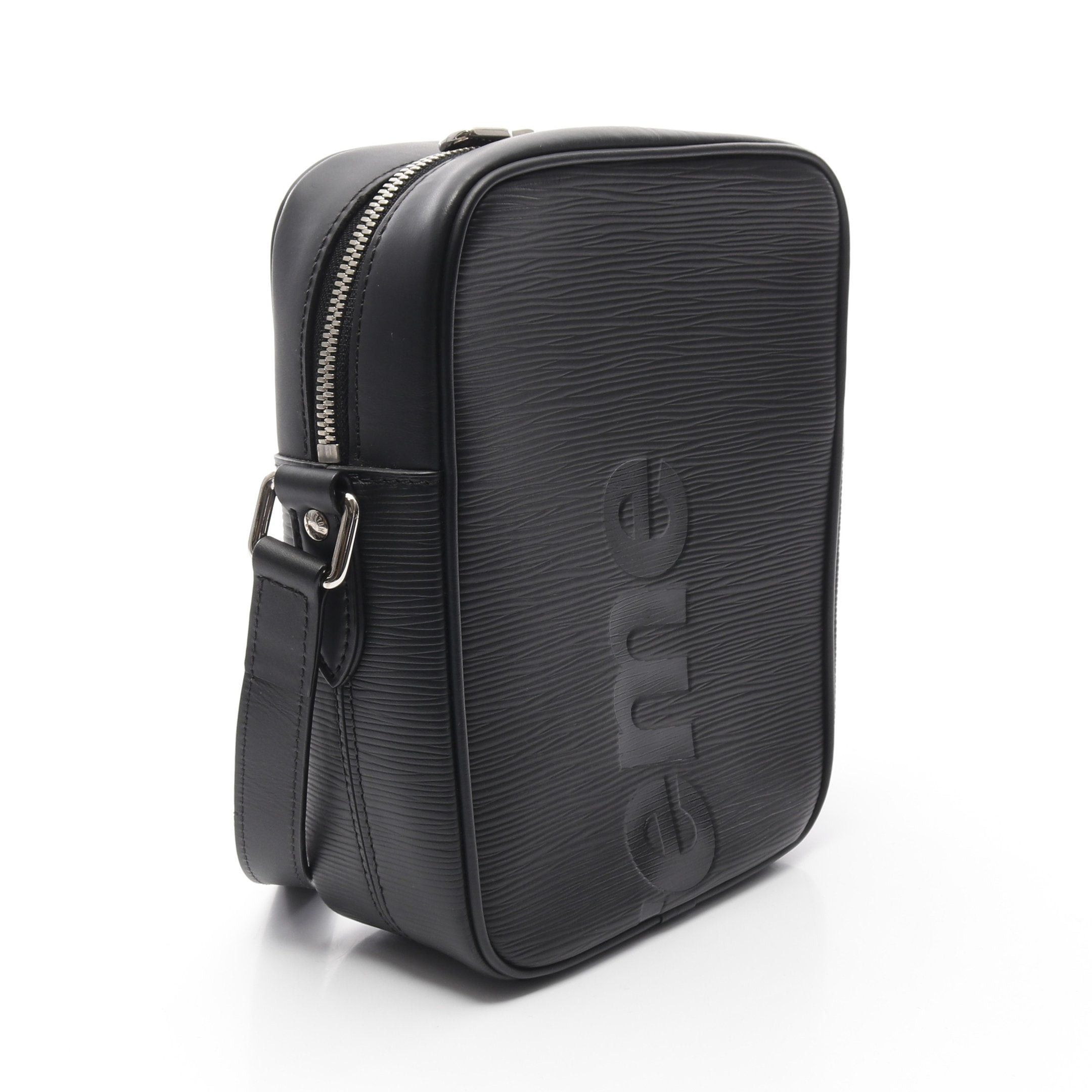 Louis Vuitton Louis Vuitton Louis Vuitton * Supreme Danube Pm Epi Noir Shoulder Bag Leather Black Size ONE SIZE - 2 Thumbnail