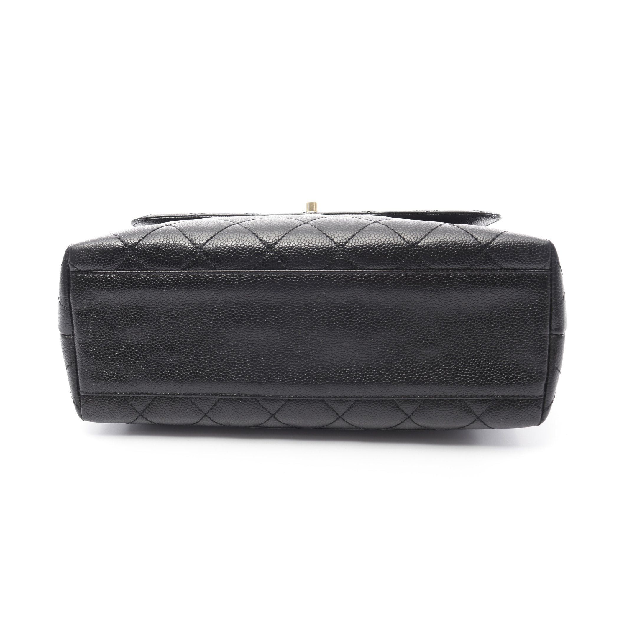 Chanel Chanel Matelasse Handbag Caviar Skin Black Gold Hardware Size ONE SIZE - 10 Thumbnail
