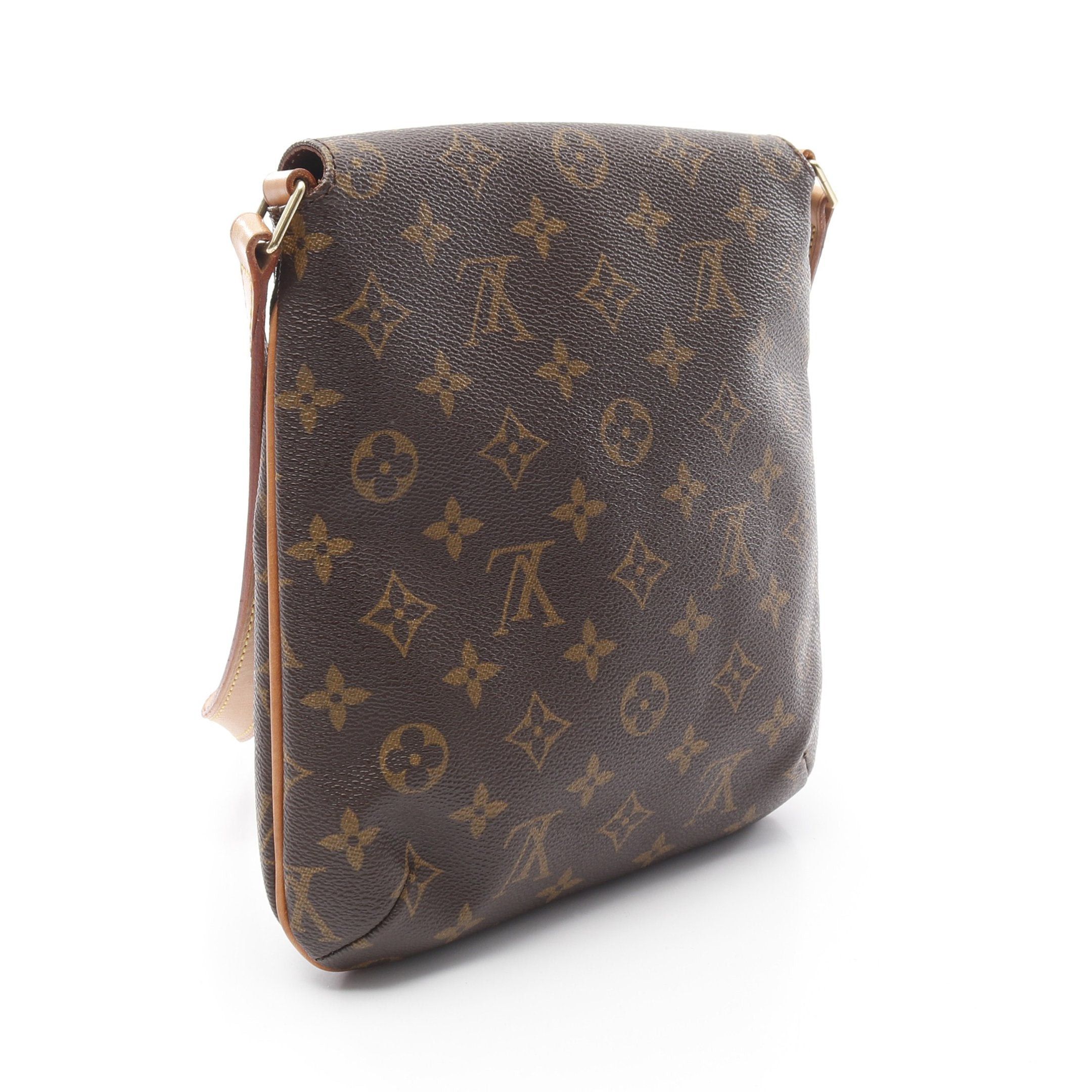Louis Vuitton Louis Vuitton Musette Salsa Short Strap Monogram Shoulder Bag Leather Brown Size ONE SIZE - 2 Thumbnail