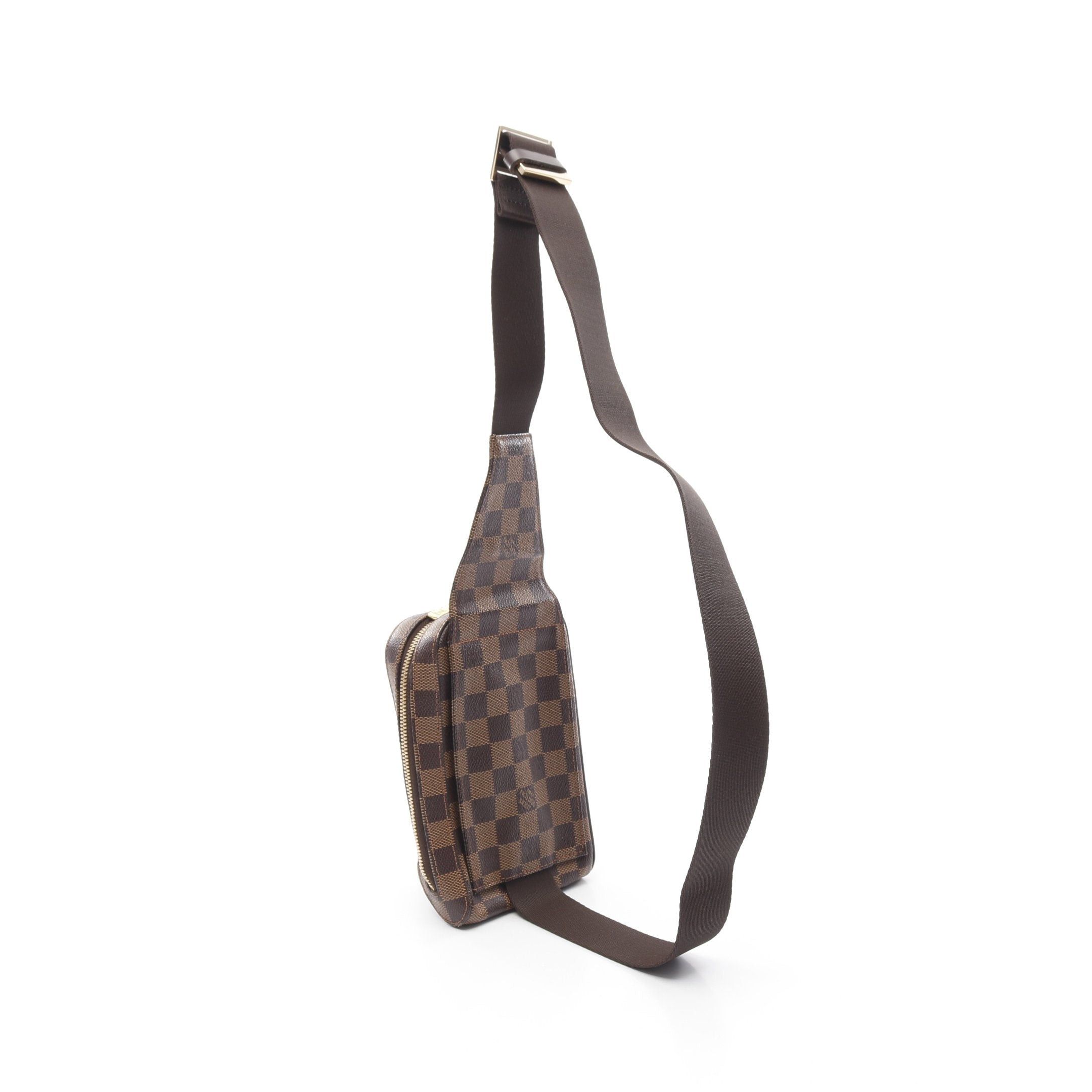 Louis Vuitton Louis Vuitton Geronimos Damier Ebene Body Bag Brown Size ONE SIZE - 2 Thumbnail
