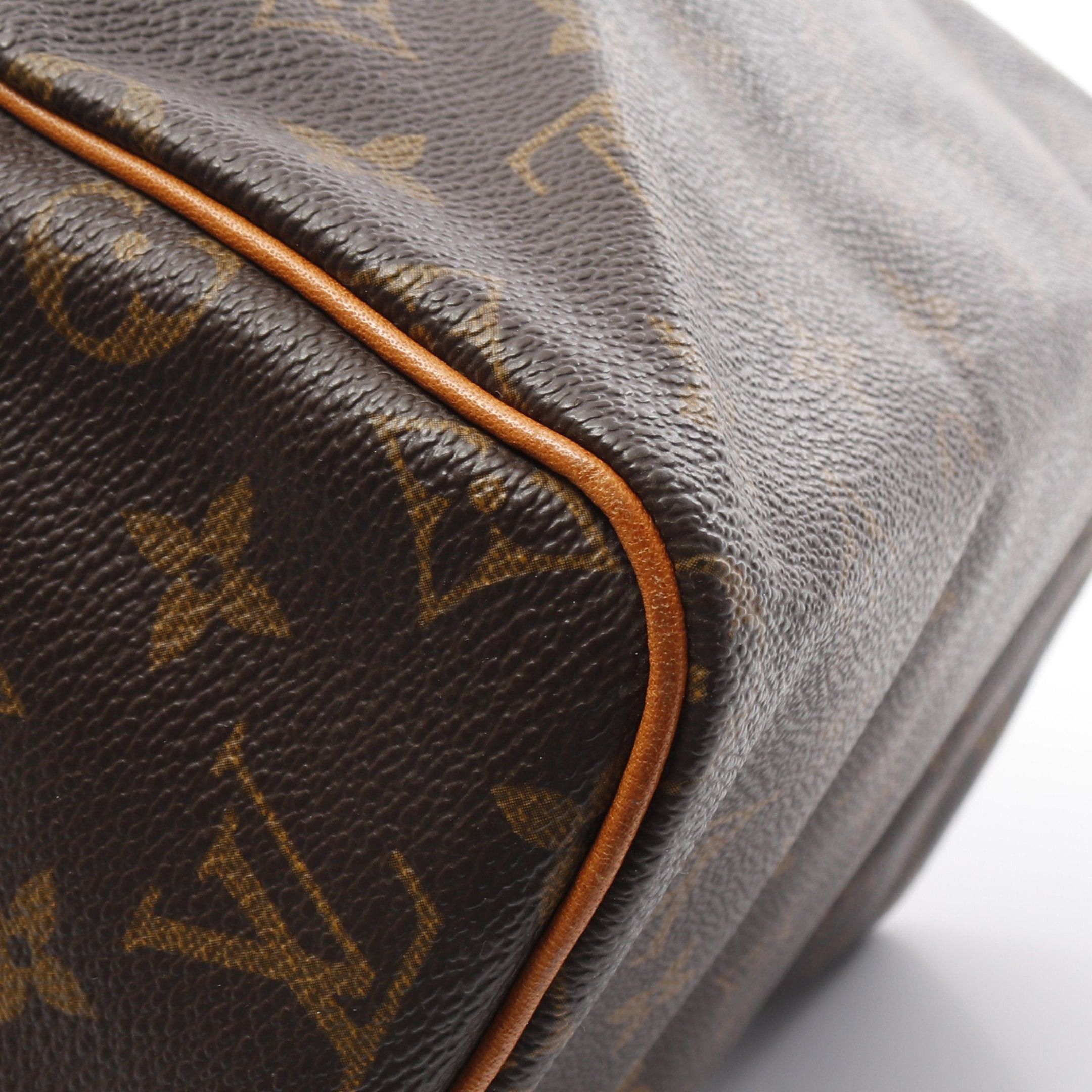 Louis Vuitton Louis Vuitton Speedy 30 Monogram Handbag Leather Brown Size ONE SIZE - 9 Thumbnail
