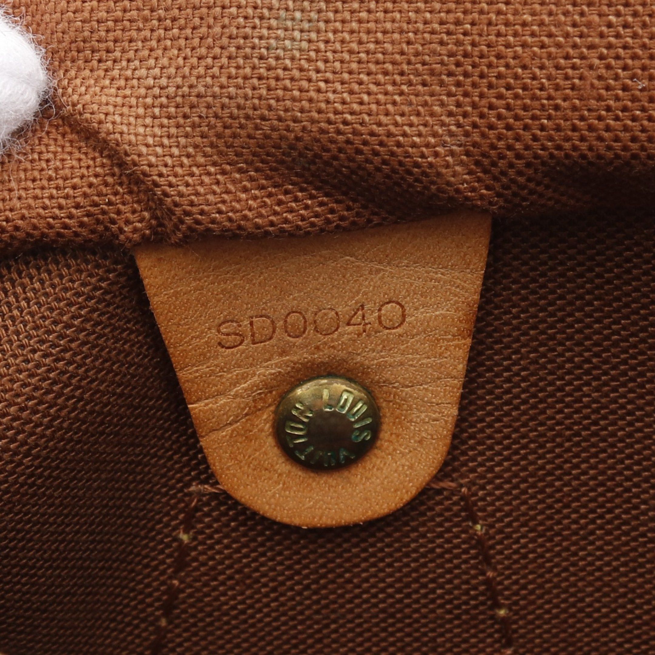 Louis Vuitton Louis Vuitton Speedy 30 Monogram Handbag Leather Brown Size ONE SIZE - 5 Thumbnail