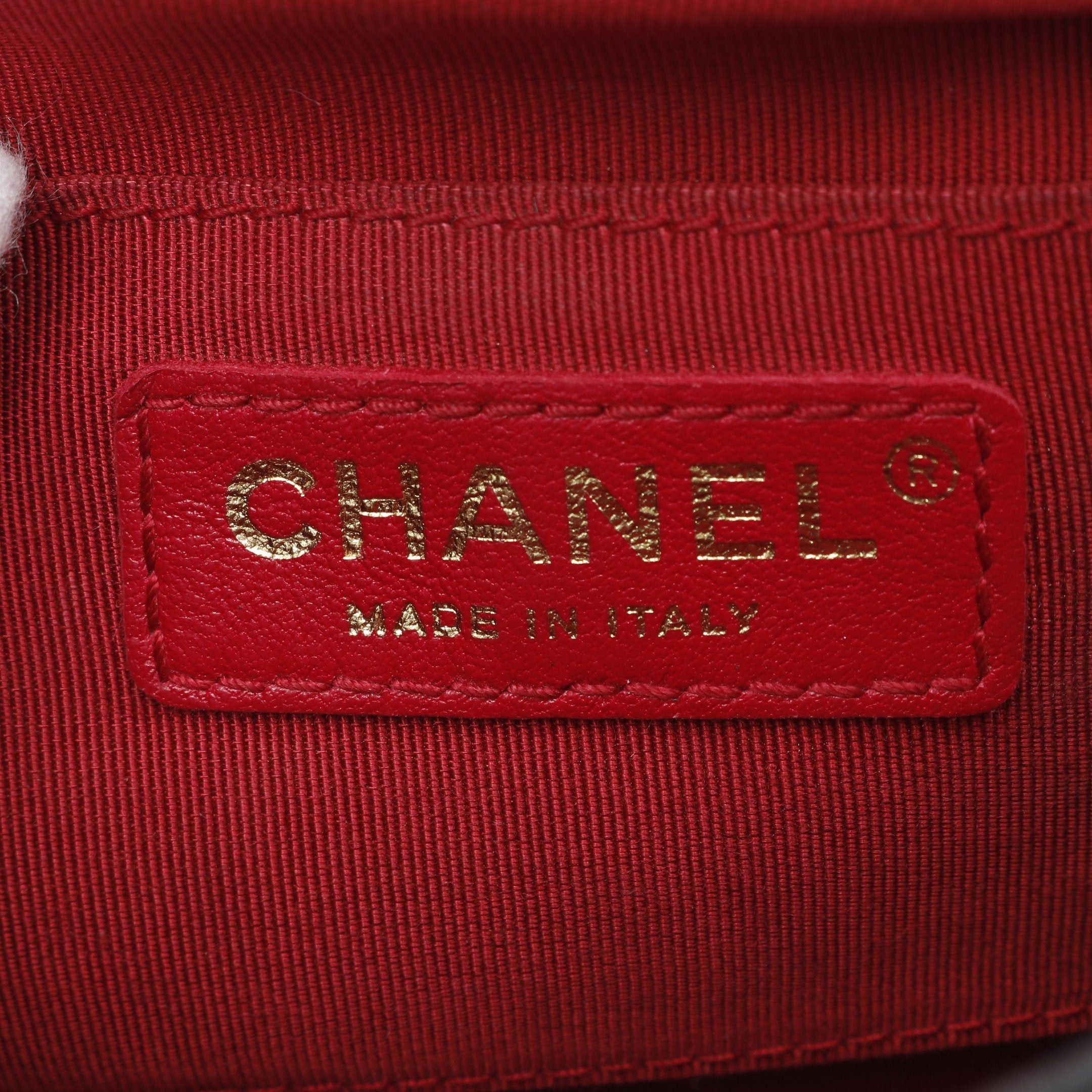 Chanel Chanel Handbag Chain Shoulder Bag Lambskin Black Gold Hardware Size ONE SIZE - 4 Thumbnail