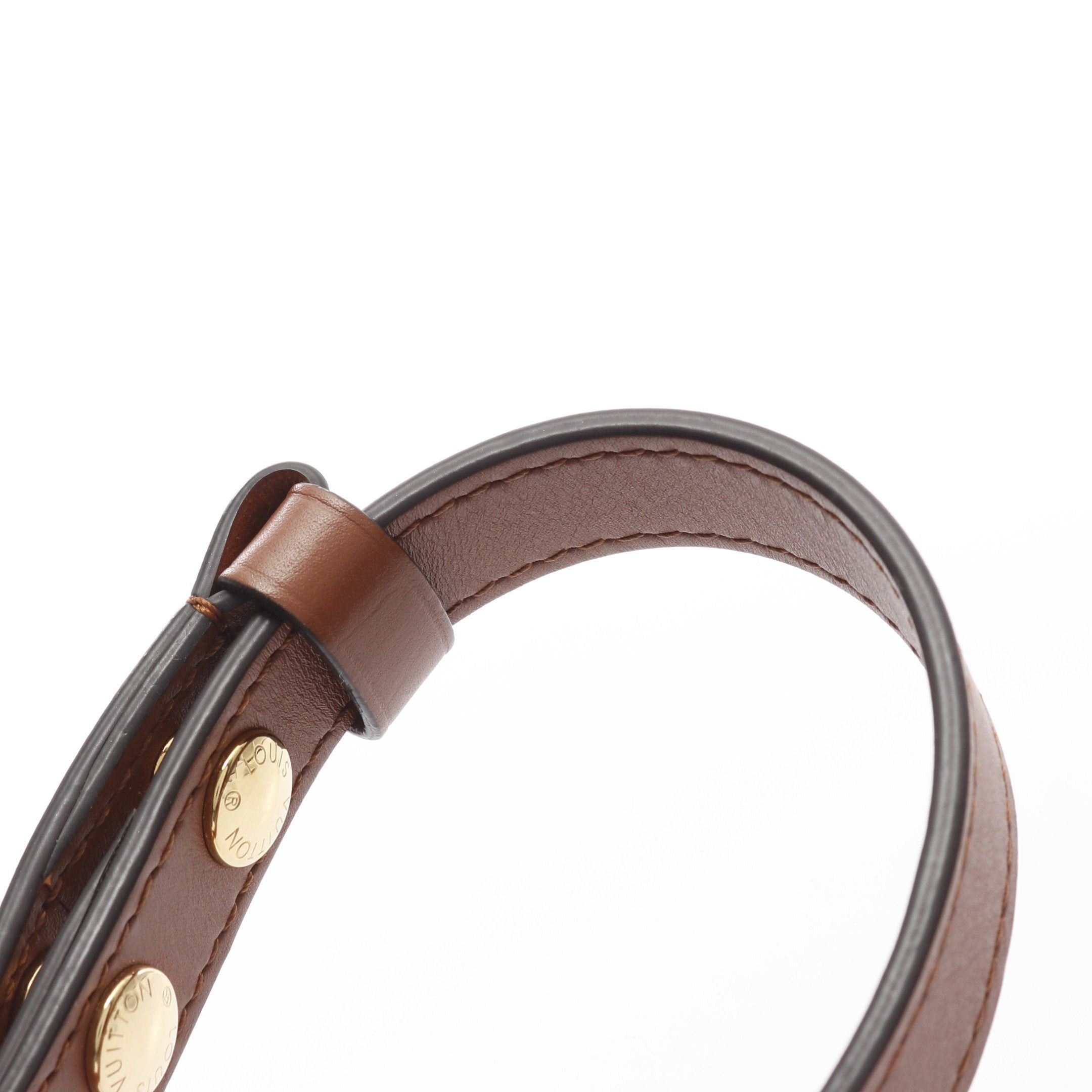 Louis Vuitton Louis Vuitton Dauphine Mini Monogram Reverse Shoulder Bag Leather Brown Beige Size ONE SIZE - 9 Thumbnail