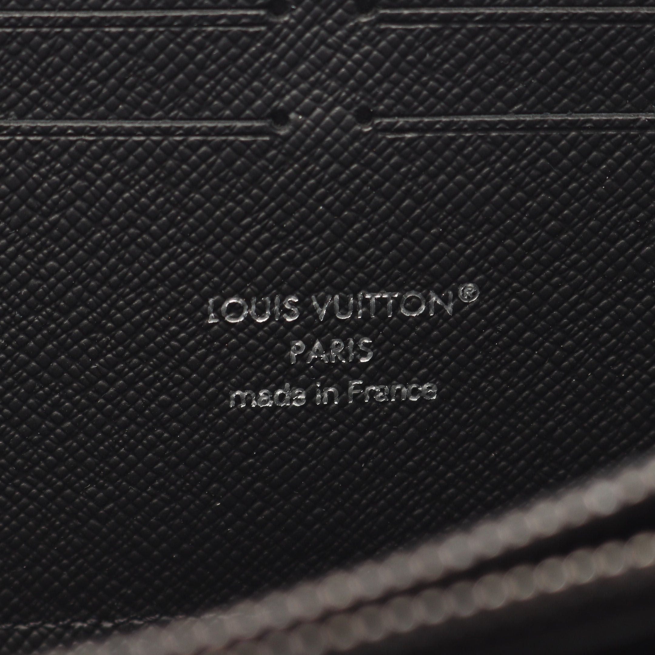 Louis Vuitton Louis Vuitton Zippy Wallet Horizontal Monogram Eclipse Round Zipper Long Black Size ONE SIZE - 4 Thumbnail