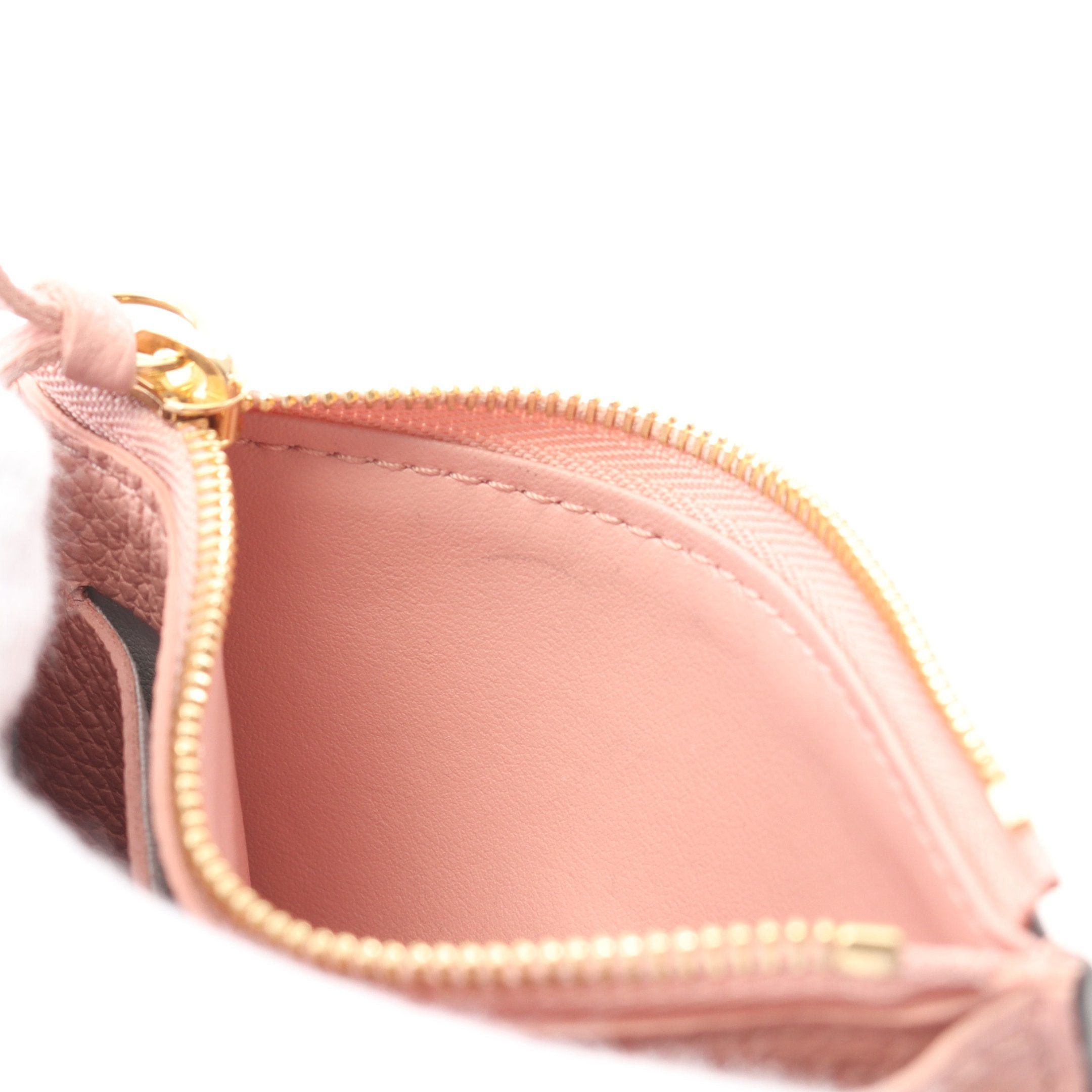Louis Vuitton Louis Vuitton Porte-Monnaie Rosary Monogram Amplant Rose Poodle Bi-Fold Wallet Leather Pink Size ONE SIZE - 6 Thumbnail