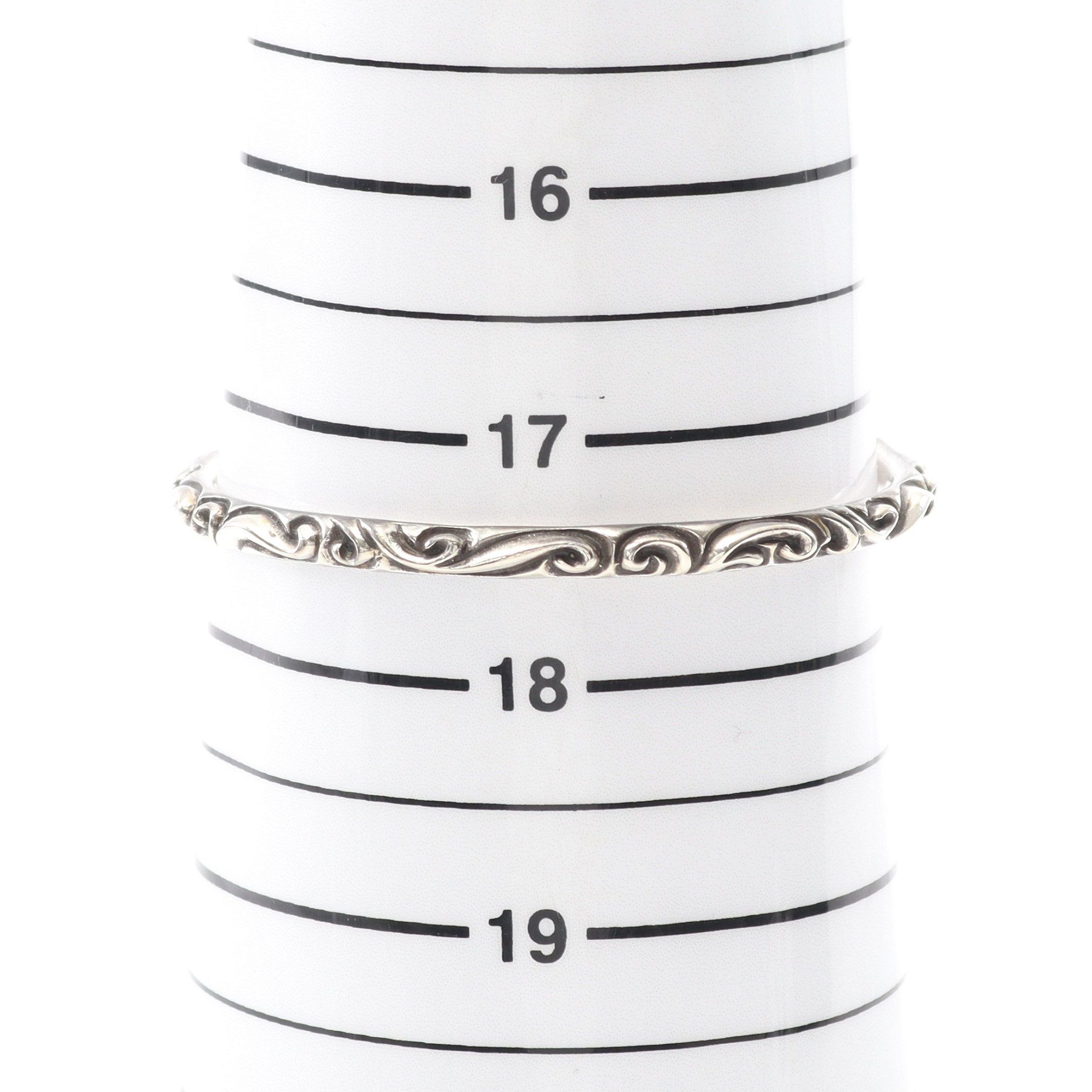 Chrome Hearts Chrome Hearts Scroll Bangle Sv925 Silver Size ONE SIZE - 4 Thumbnail