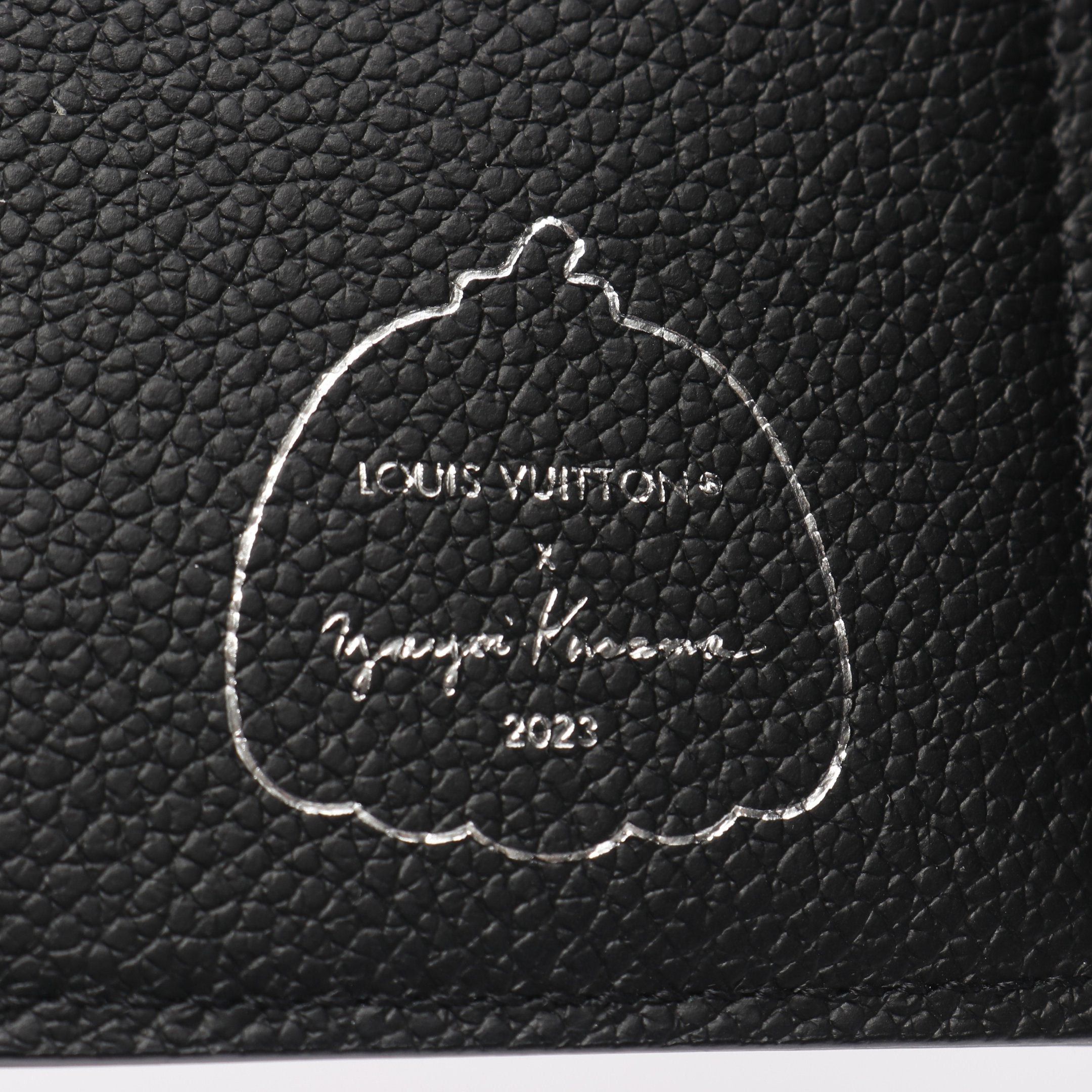 Louis Vuitton Louis Vuitton Louis Vuitton * Yayoi Kusama Portefeuil Victorine Bi-Fold Wallet Leather Black Pink Purple Size ONE SIZE - 4 Thumbnail
