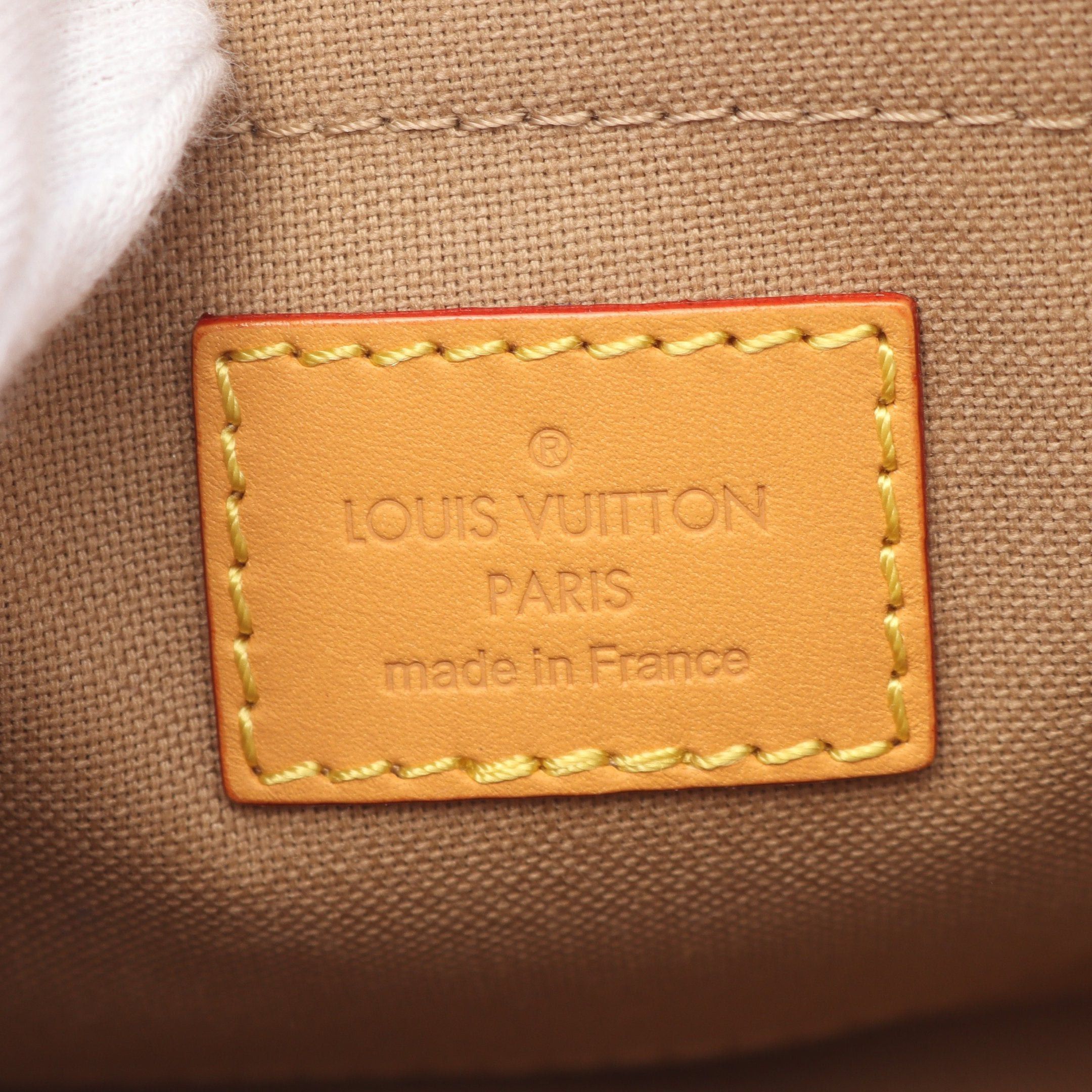 Louis Vuitton Louis Vuitton Speedy 20 Monogram Dune Handbag Leather Off White Beige Black Size ONE SIZE - 4 Thumbnail