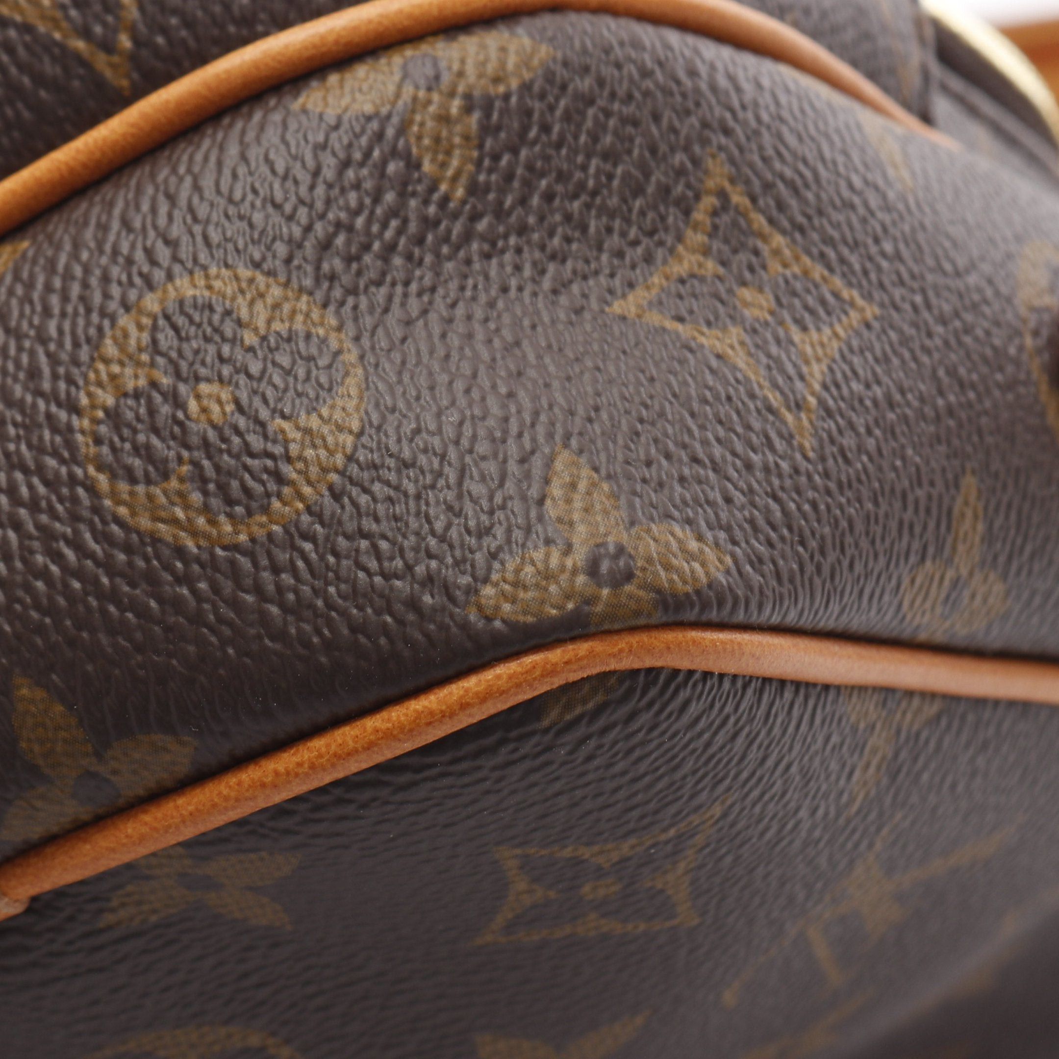 Louis Vuitton Louis Vuitton Amazon Monogram Shoulder Bag Leather Brown Size ONE SIZE - 7 Thumbnail
