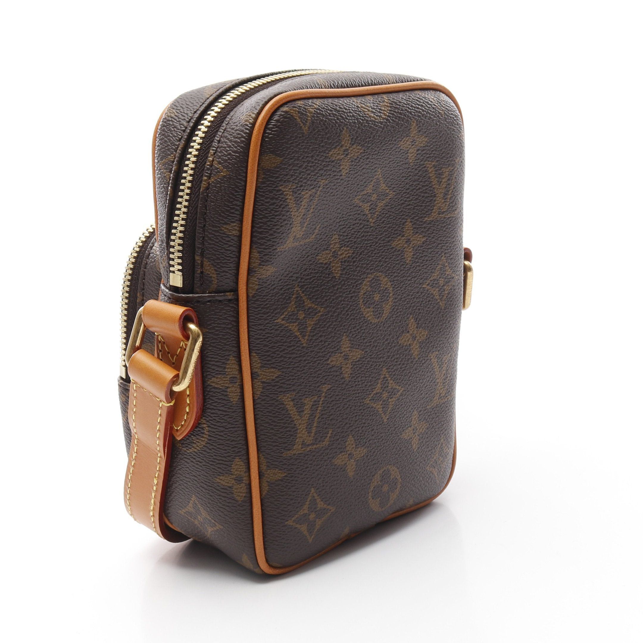 Louis Vuitton Louis Vuitton Amazon Monogram Shoulder Bag Leather Brown Size ONE SIZE - 2 Thumbnail