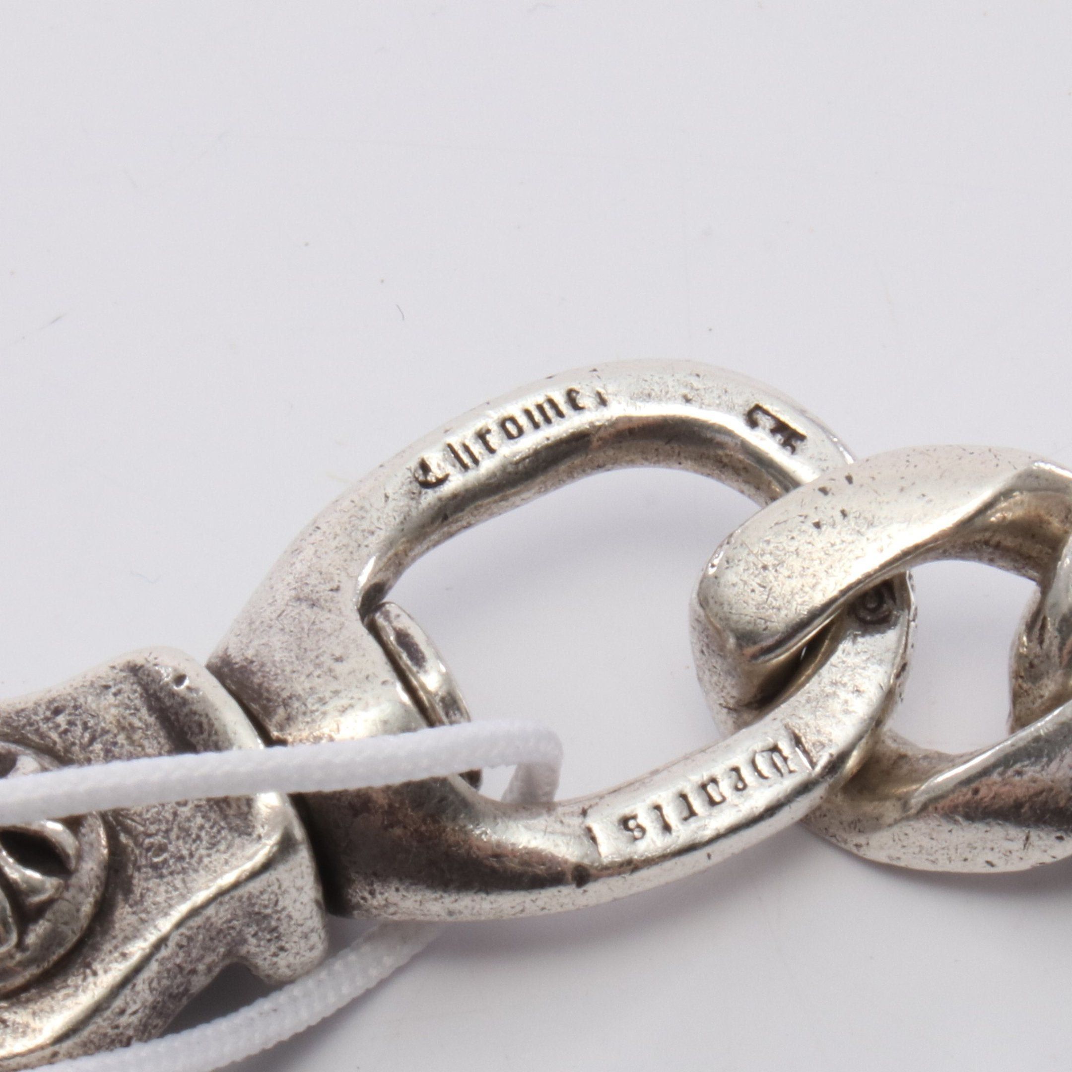 Chrome Hearts Chrome Hearts Clp Chn Fancy-L Key Ring Sv925 Silver Size ONE SIZE - 3 Thumbnail