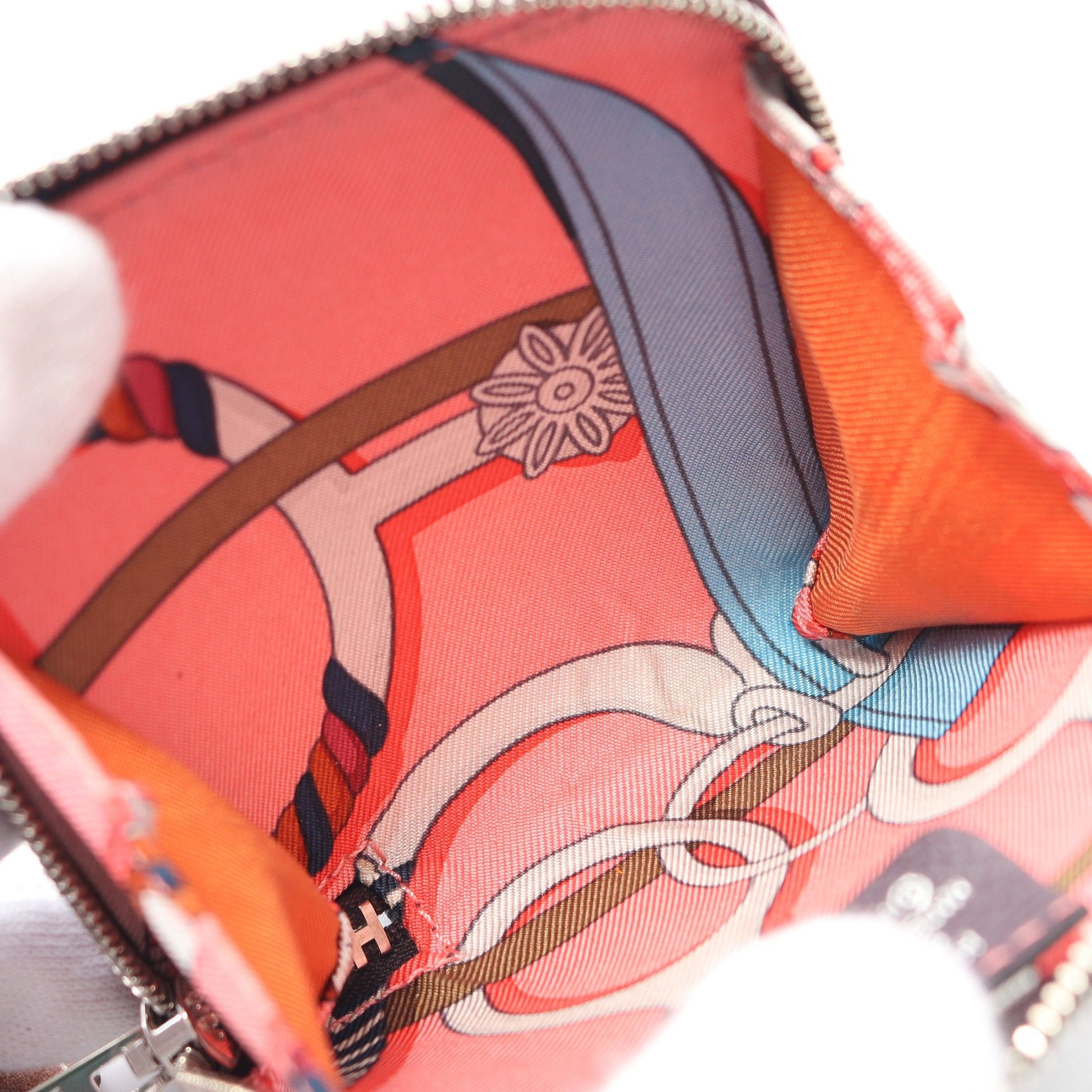 Hermes Hermes Azap Compact Mini Silk In Coin Purse Veau Epsom Dark Purple Silver Hardware D Stamp Size ONE SIZE - 6 Thumbnail