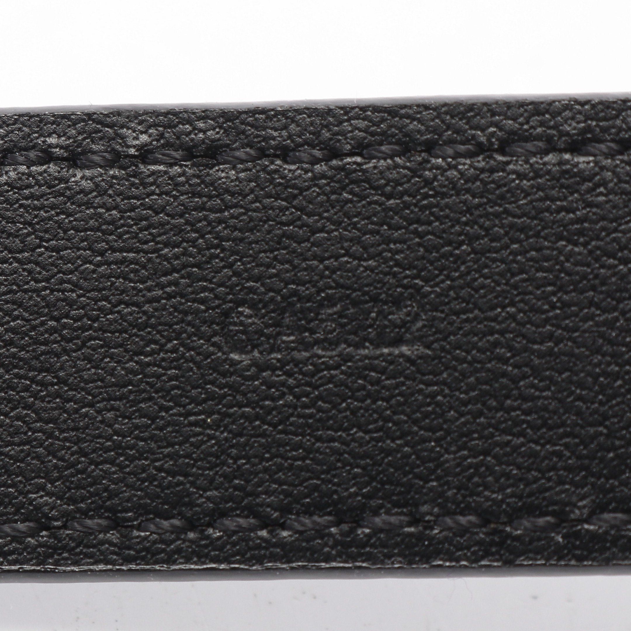 Louis Vuitton Louis Vuitton Belt Patent Leather Dark Navy Size ONE SIZE - 5 Thumbnail