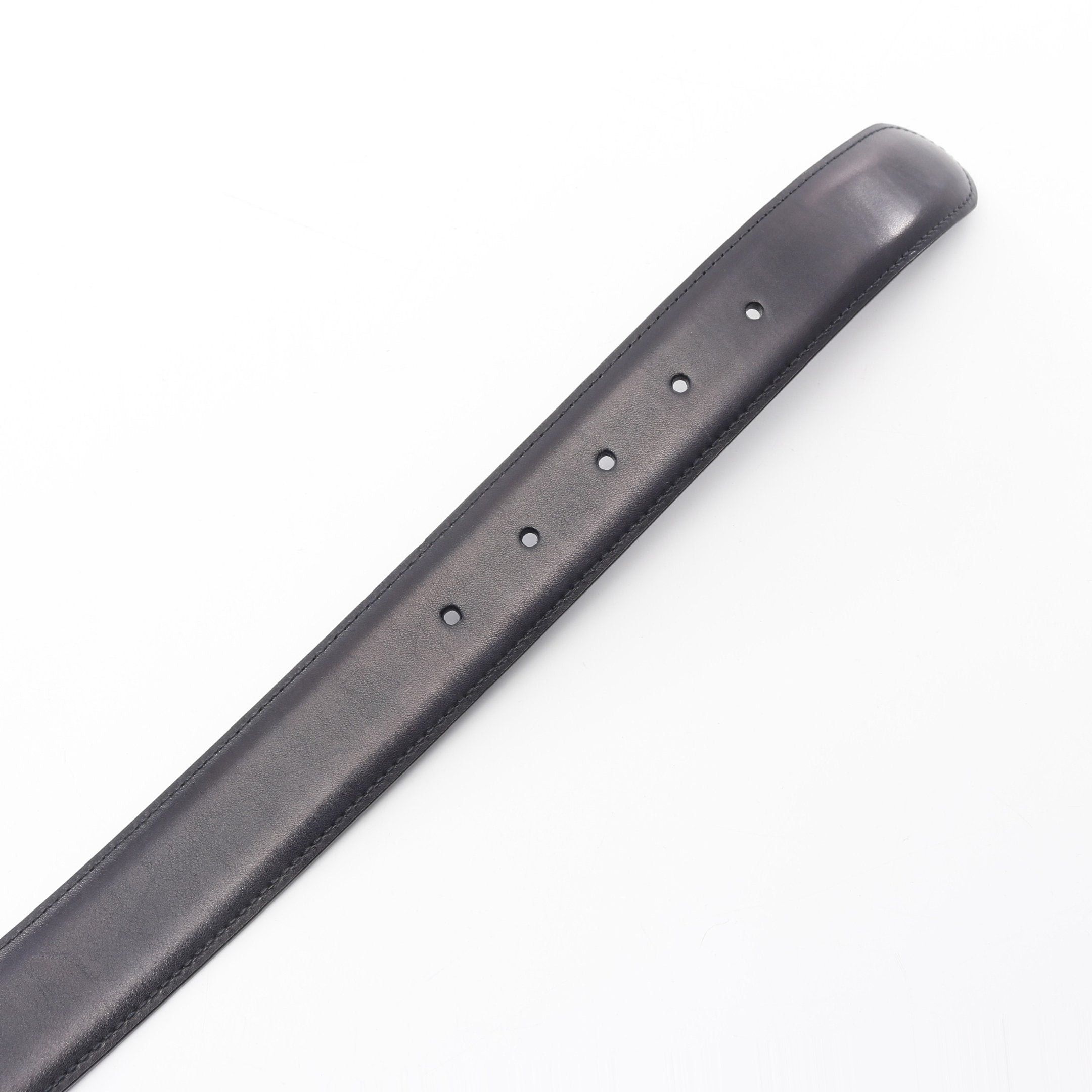 Louis Vuitton Louis Vuitton Belt Leather Dark Navy Size ONE SIZE - 3 Thumbnail