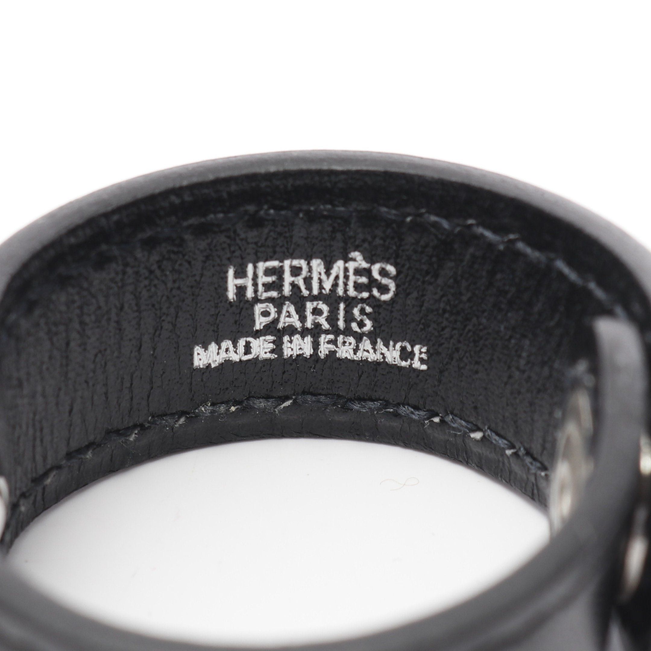 Hermes Hermes Nomad Glove Holder Veau Swift Black Silver Hardware □I Stamp (Manufactured Around 2005) Size ONE SIZE - 3 Thumbnail