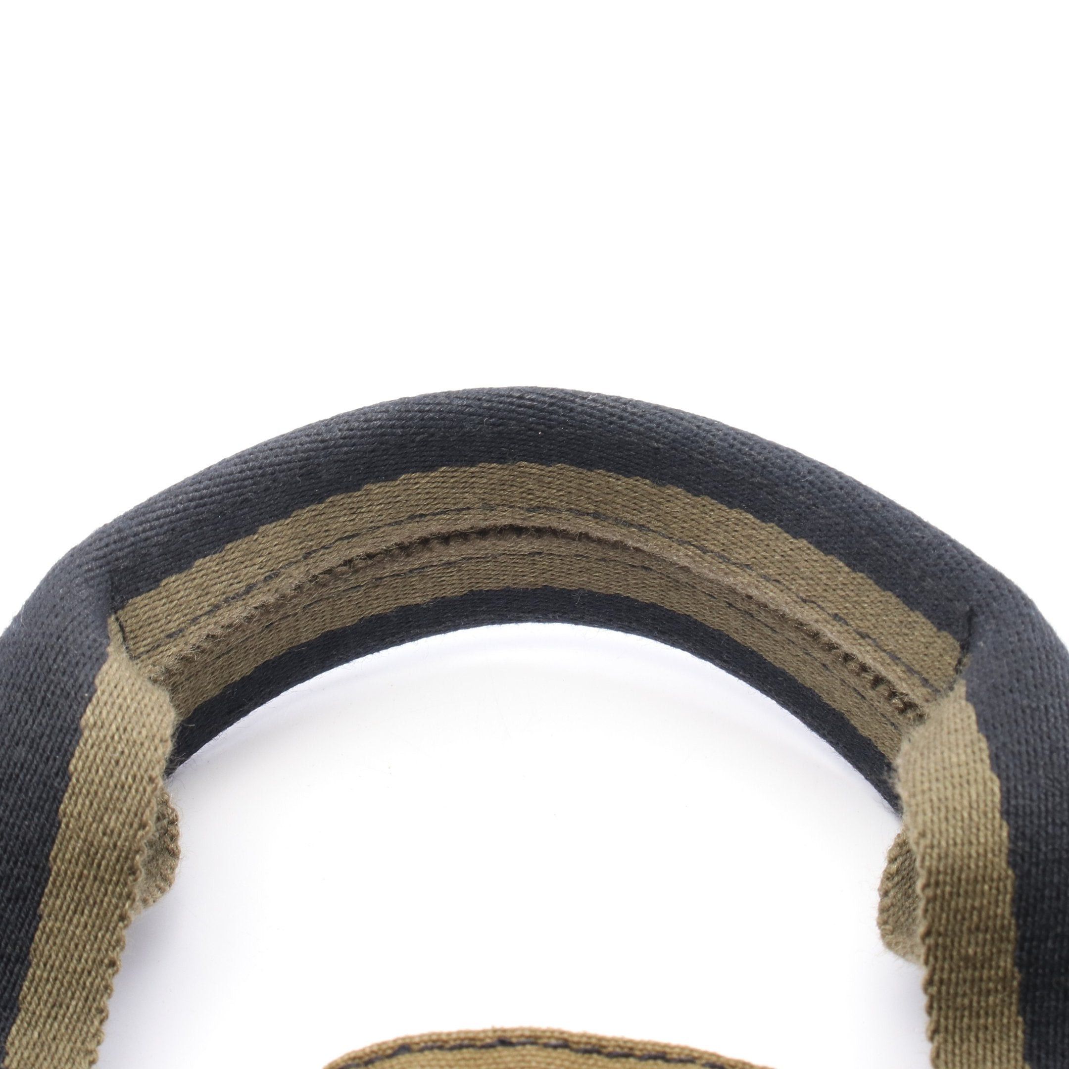 Hermes Hermes Fool Toe Mm Handbag Tote Bag Cotton Canvas Khaki Green Black Silver Hardware Size ONE SIZE - 5 Thumbnail