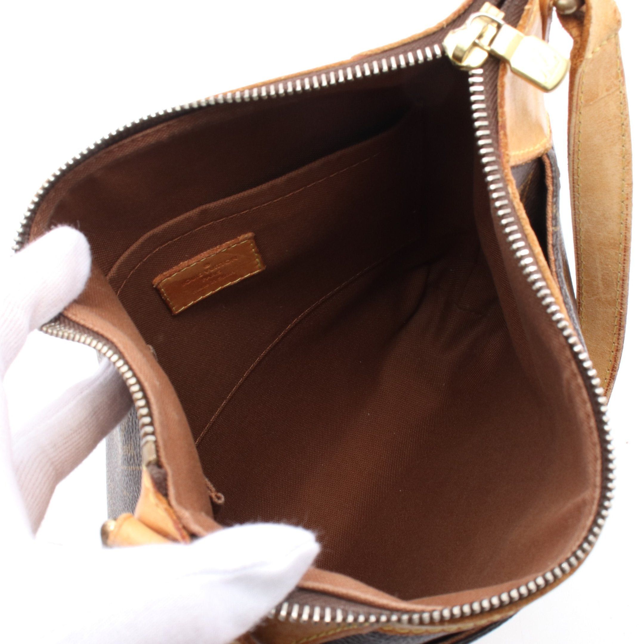 Louis Vuitton Louis Vuitton Odeon Pm Monogram Shoulder Bag Leather Brown Size ONE SIZE - 3 Thumbnail