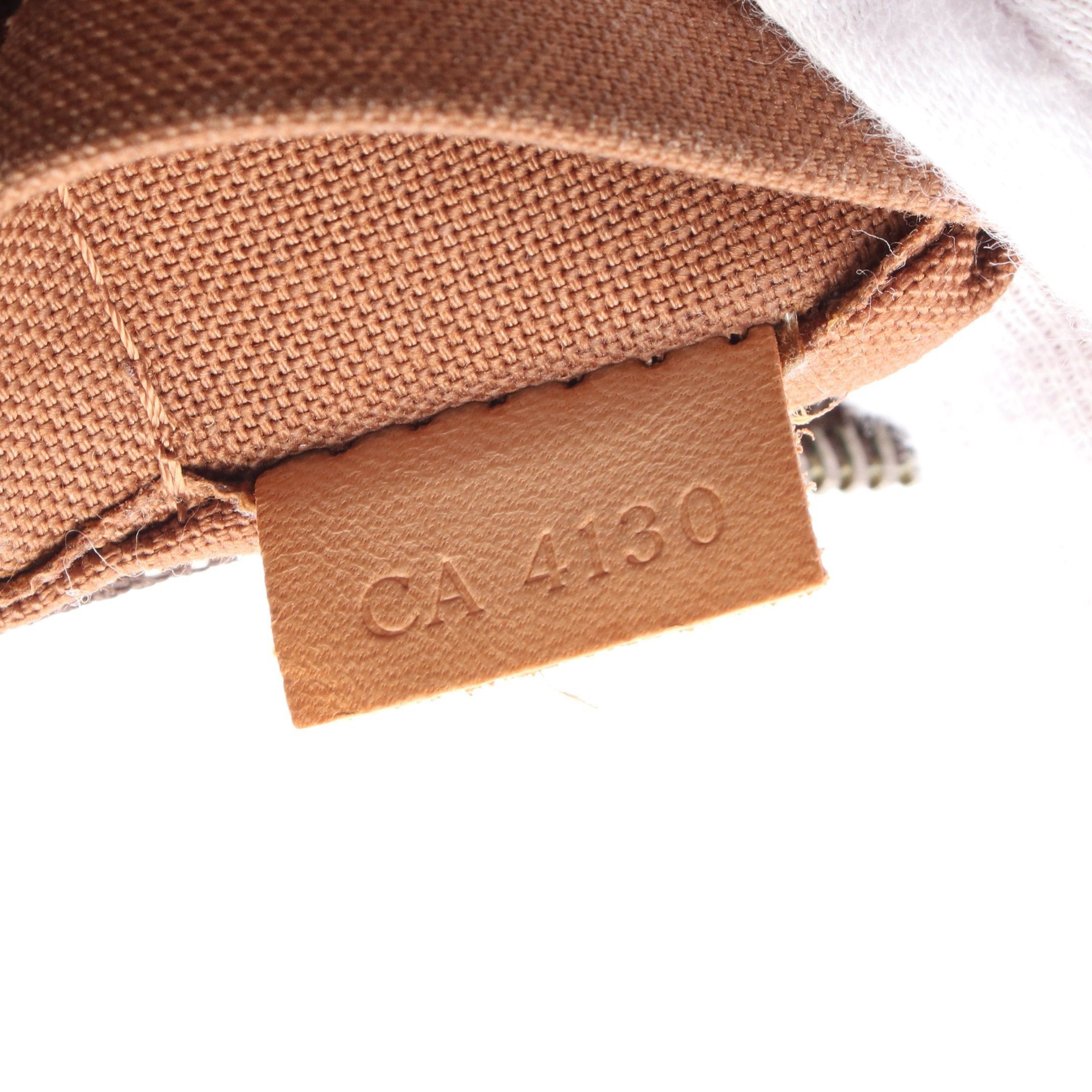 Louis Vuitton Louis Vuitton Odeon Pm Monogram Shoulder Bag Leather Brown Size ONE SIZE - 5 Thumbnail