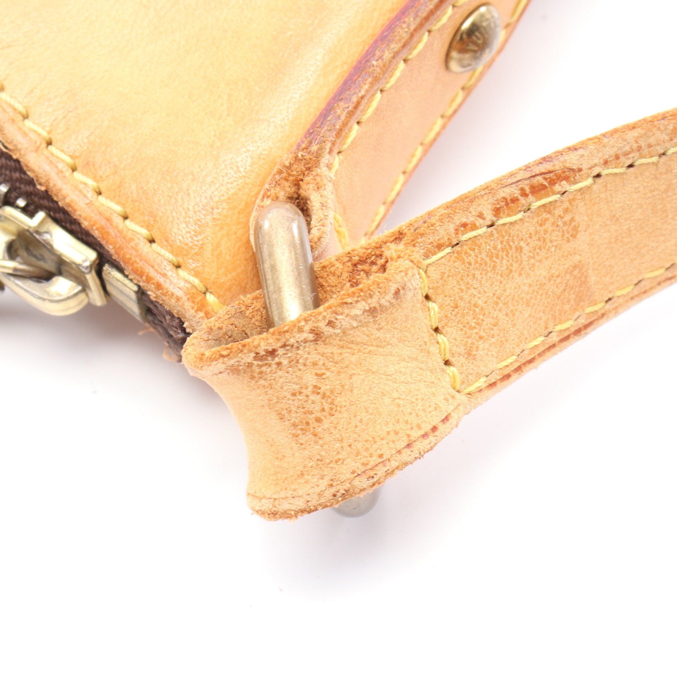 Louis Vuitton Louis Vuitton Odeon Pm Monogram Shoulder Bag Leather Brown Size ONE SIZE - 6 Thumbnail