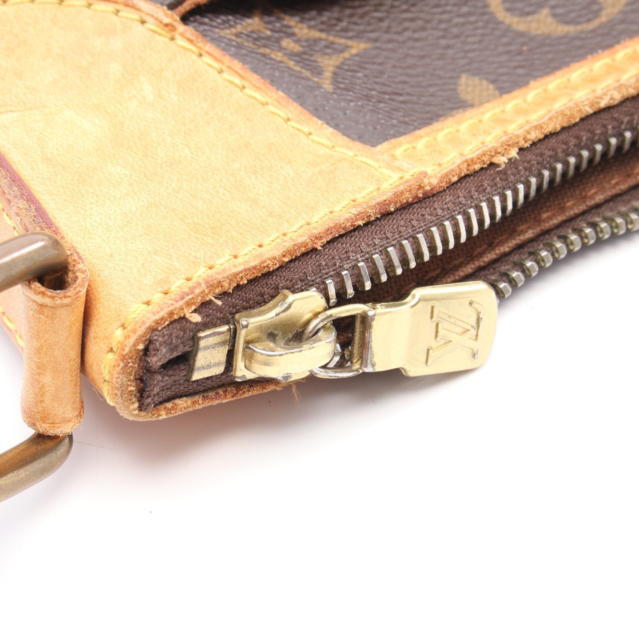 Louis Vuitton Louis Vuitton Odeon Pm Monogram Shoulder Bag Leather Brown Size ONE SIZE - 10 Thumbnail