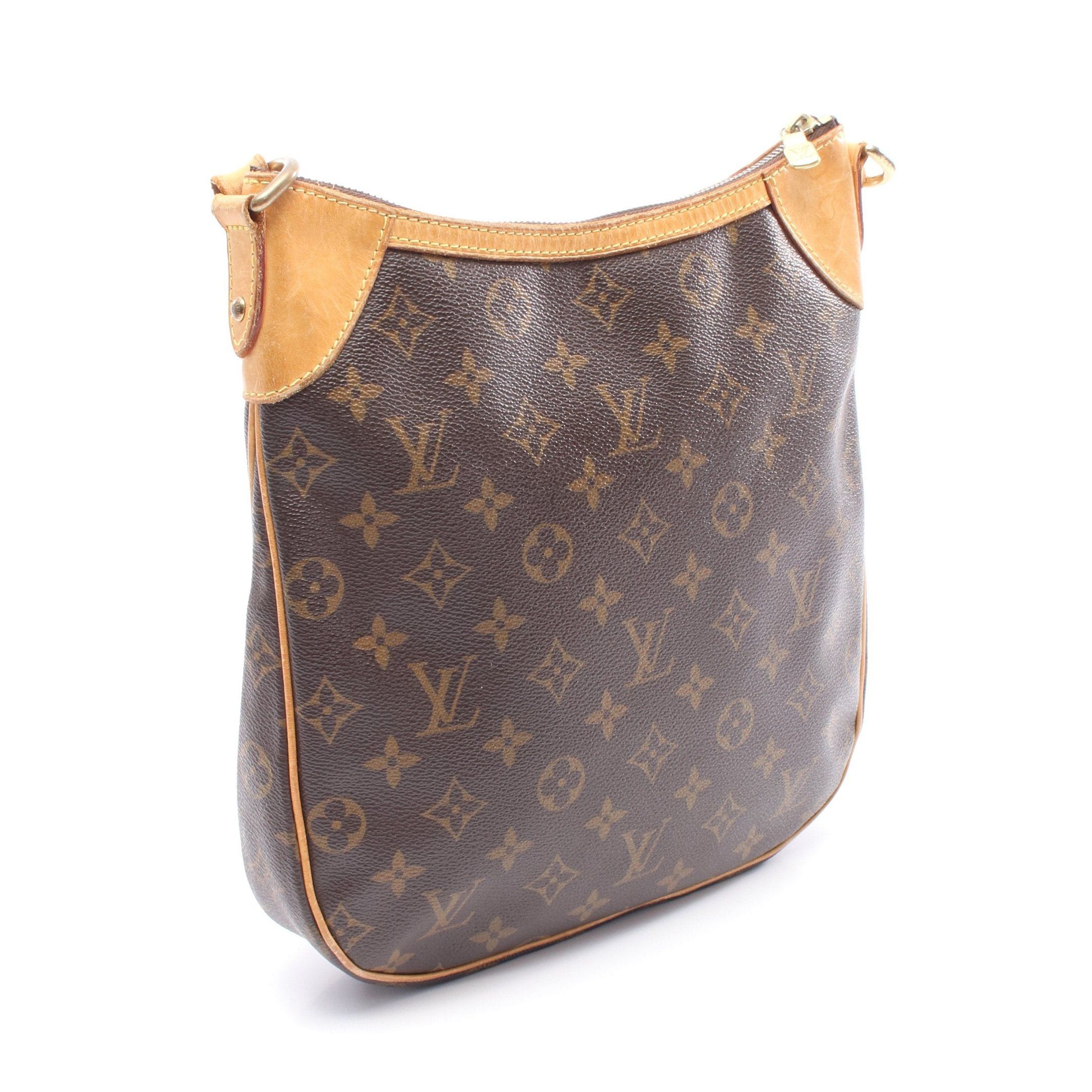 Louis Vuitton Louis Vuitton Odeon Pm Monogram Shoulder Bag Leather Brown Size ONE SIZE - 2 Thumbnail