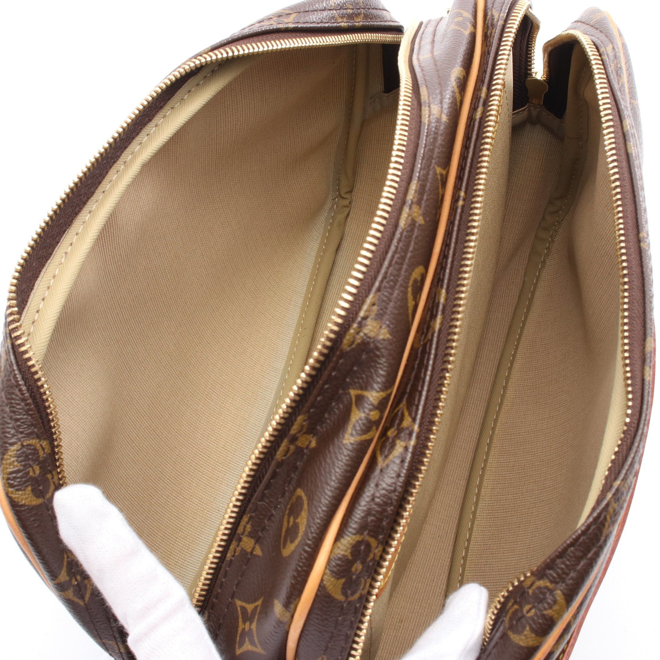 Louis Vuitton Louis Vuitton Reporter Pm Monogram Shoulder Bag Leather Brown Size ONE SIZE - 3 Thumbnail