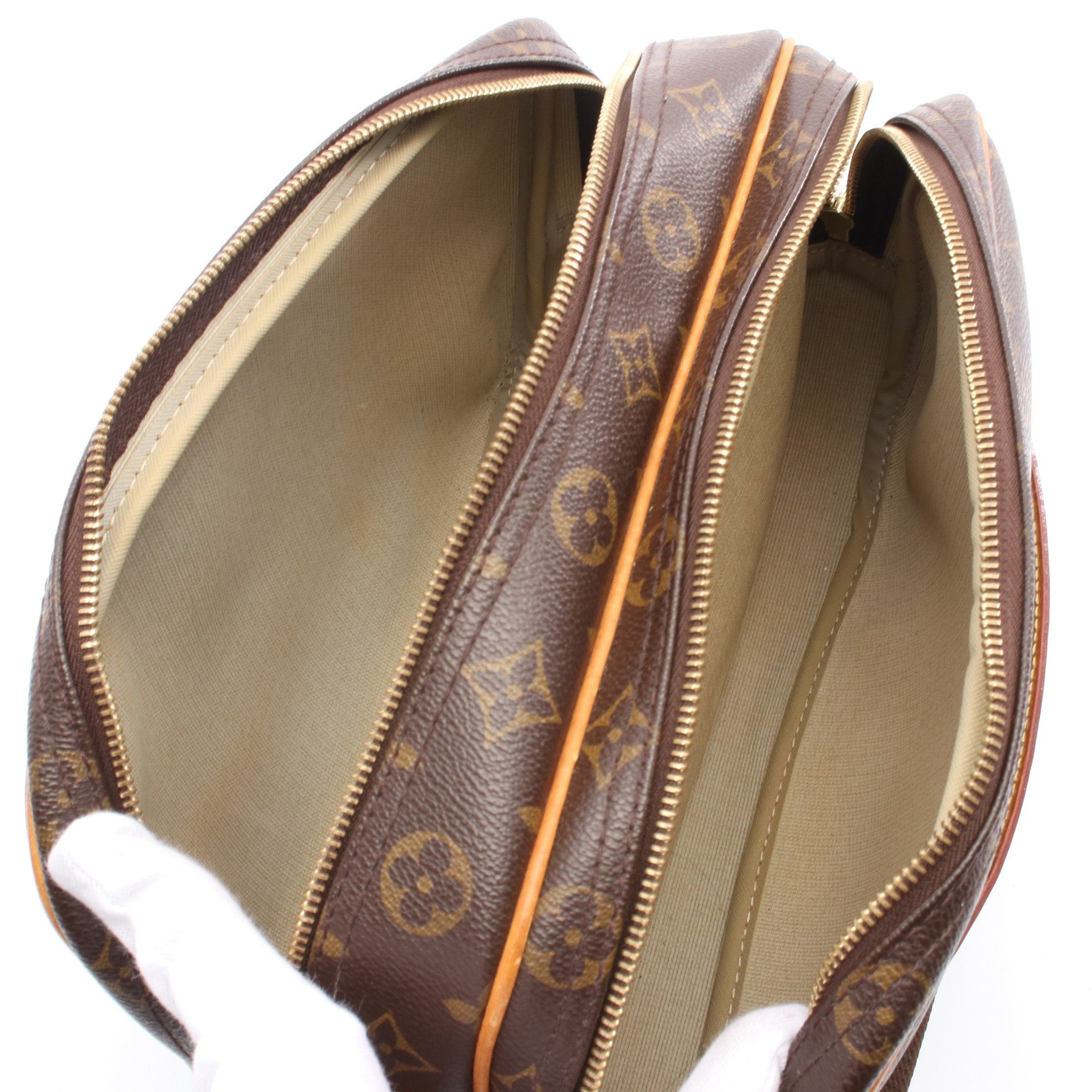Louis Vuitton Louis Vuitton Reporter Pm Monogram Shoulder Bag Leather Brown Size ONE SIZE - 3 Thumbnail