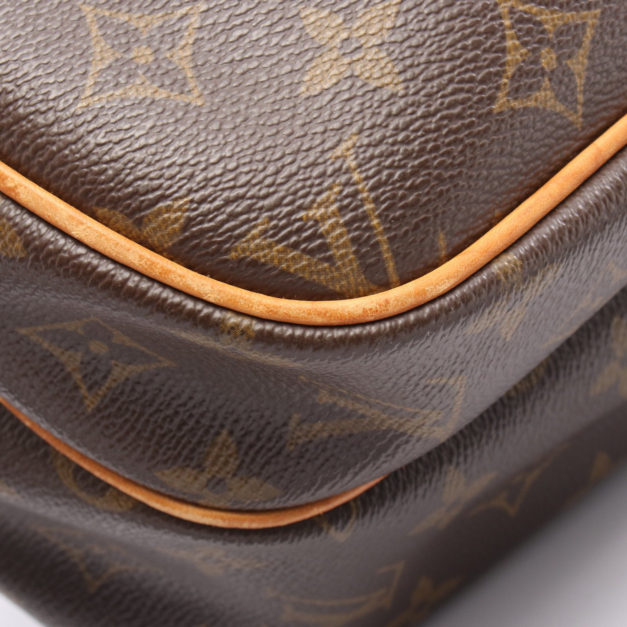 Louis Vuitton Louis Vuitton Reporter Pm Monogram Shoulder Bag Leather Brown Size ONE SIZE - 7 Thumbnail