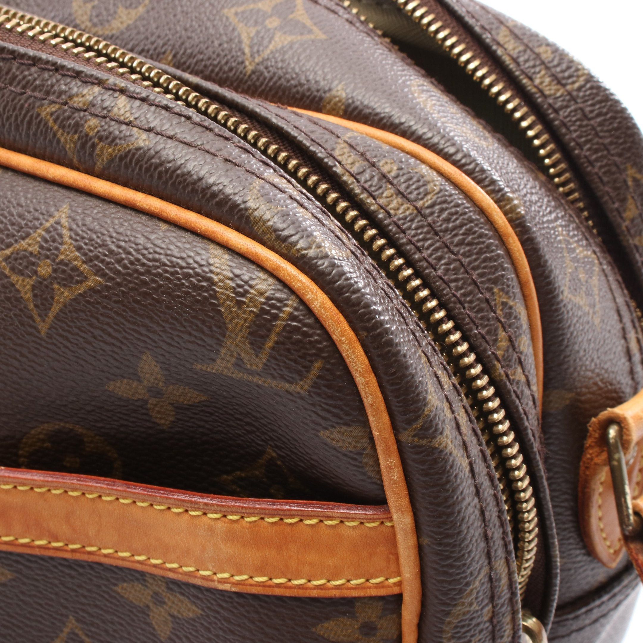 Louis Vuitton Louis Vuitton Reporter Pm Monogram Shoulder Bag Leather Brown Size ONE SIZE - 9 Thumbnail