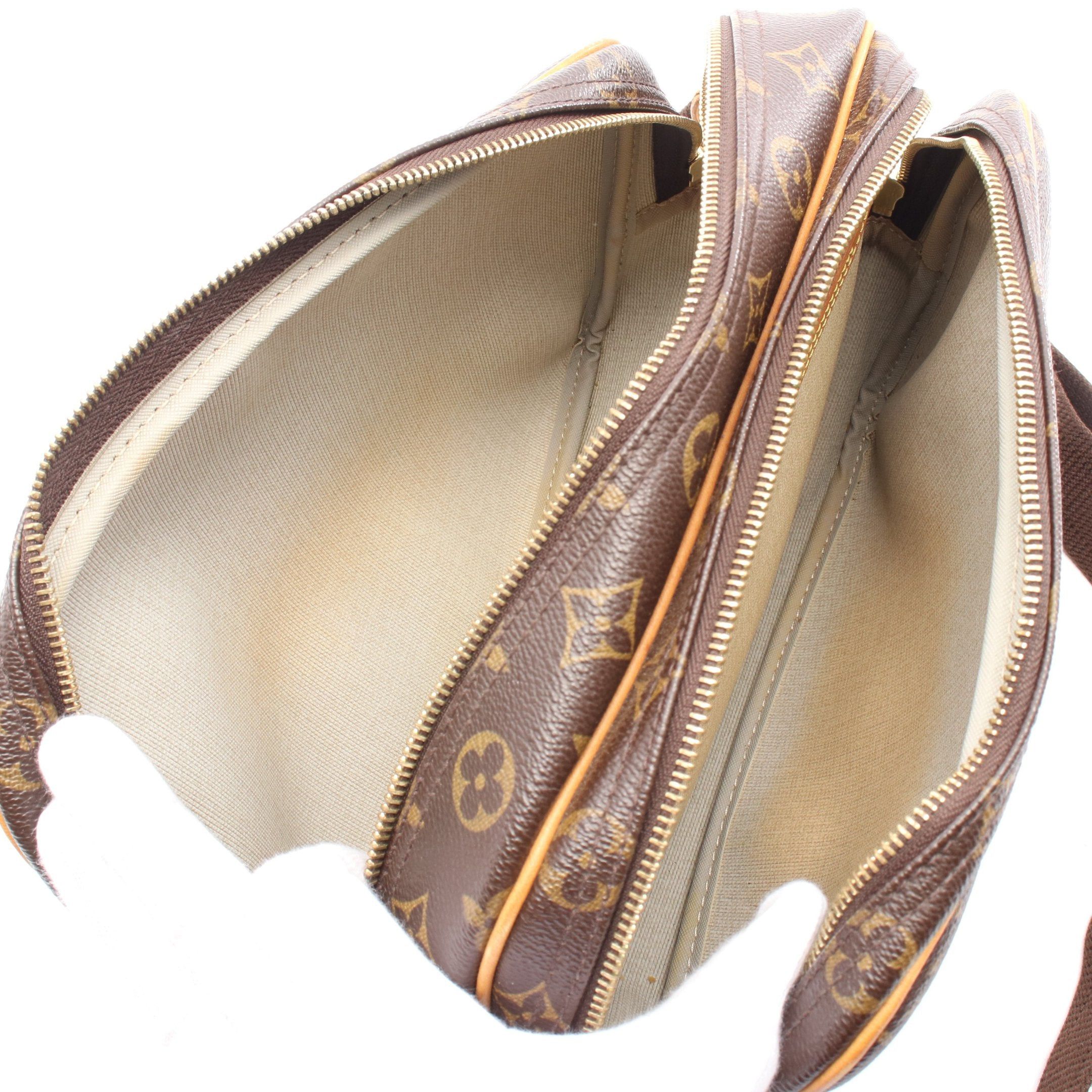 Louis Vuitton Louis Vuitton Reporter Pm Monogram Shoulder Bag Leather Brown Size ONE SIZE - 3 Thumbnail