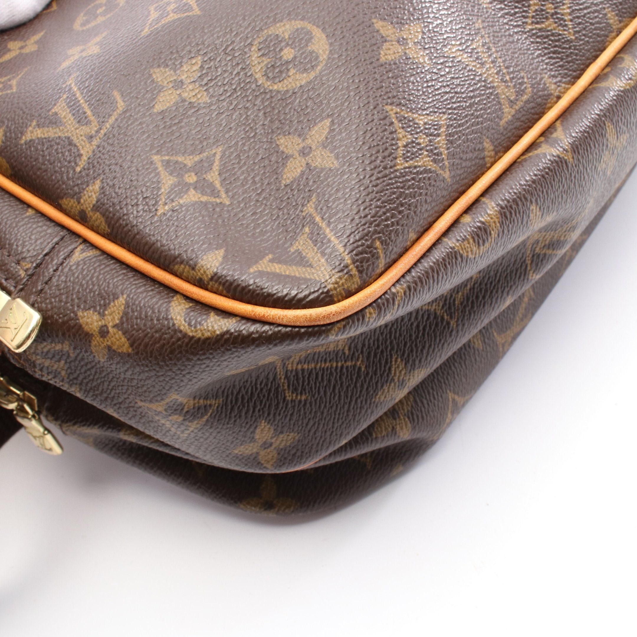Louis Vuitton Louis Vuitton Reporter Pm Monogram Shoulder Bag Leather Brown Size ONE SIZE - 10 Thumbnail