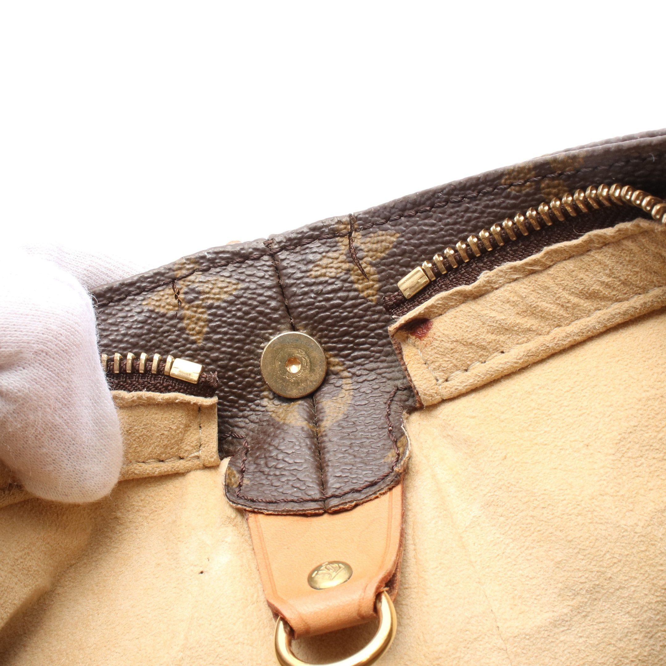 Louis Vuitton Louis Vuitton Looping Gm Monogram Shoulder Bag Leather Brown Size ONE SIZE - 6 Thumbnail