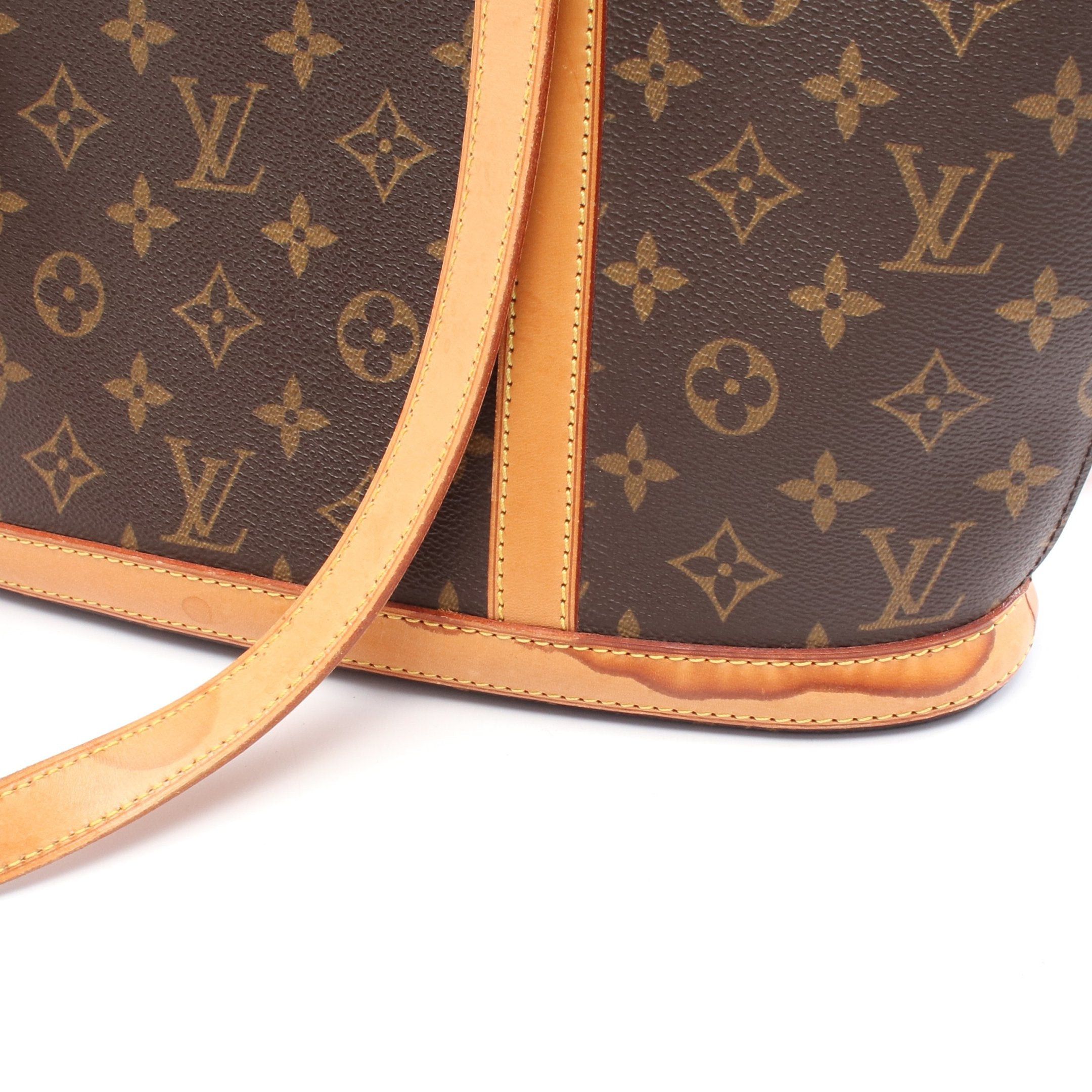 Louis Vuitton Louis Vuitton Babylon Monogram Shoulder Bag Leather Brown Size ONE SIZE - 9 Thumbnail