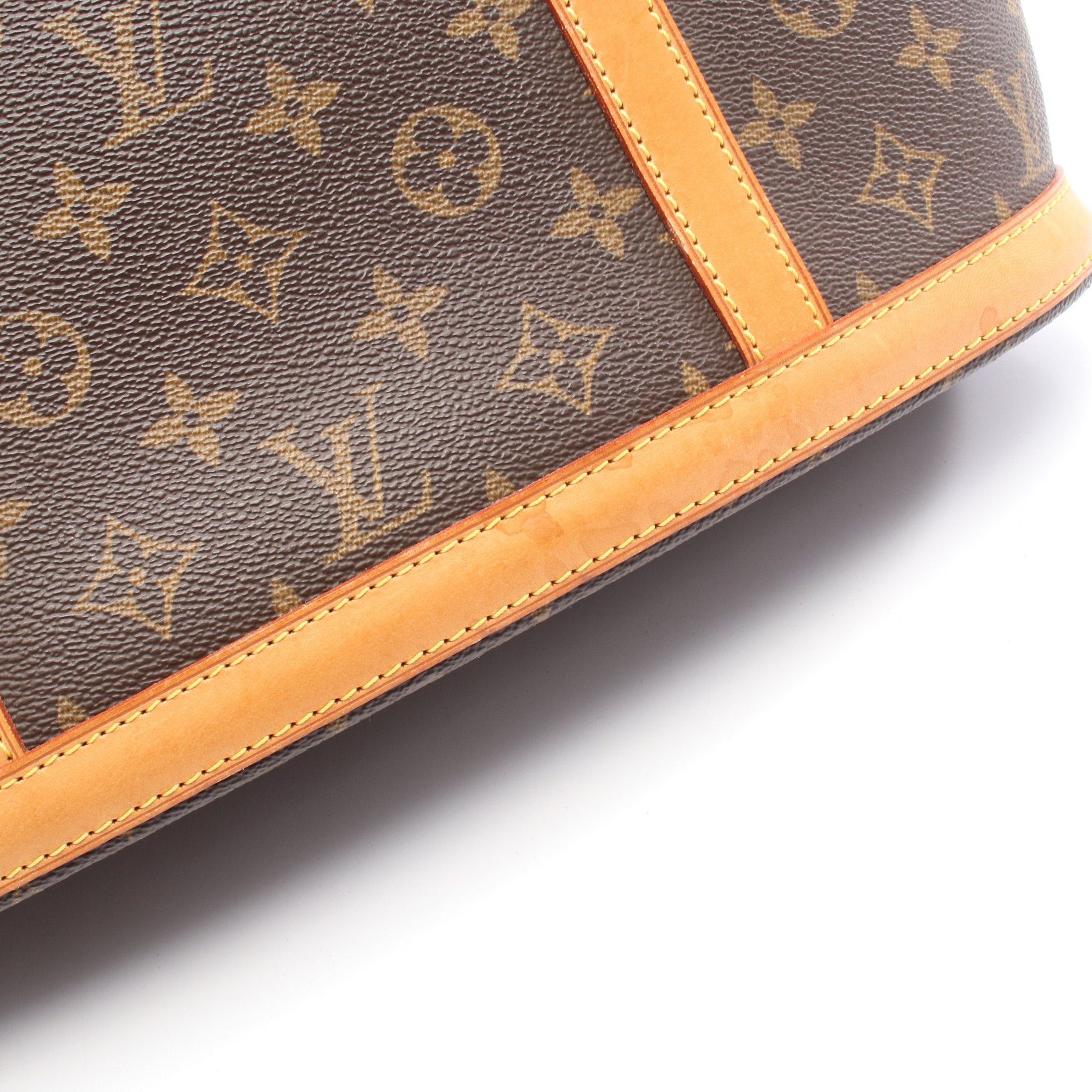 Louis Vuitton Louis Vuitton Babylon Monogram Shoulder Bag Leather Brown Size ONE SIZE - 10 Thumbnail