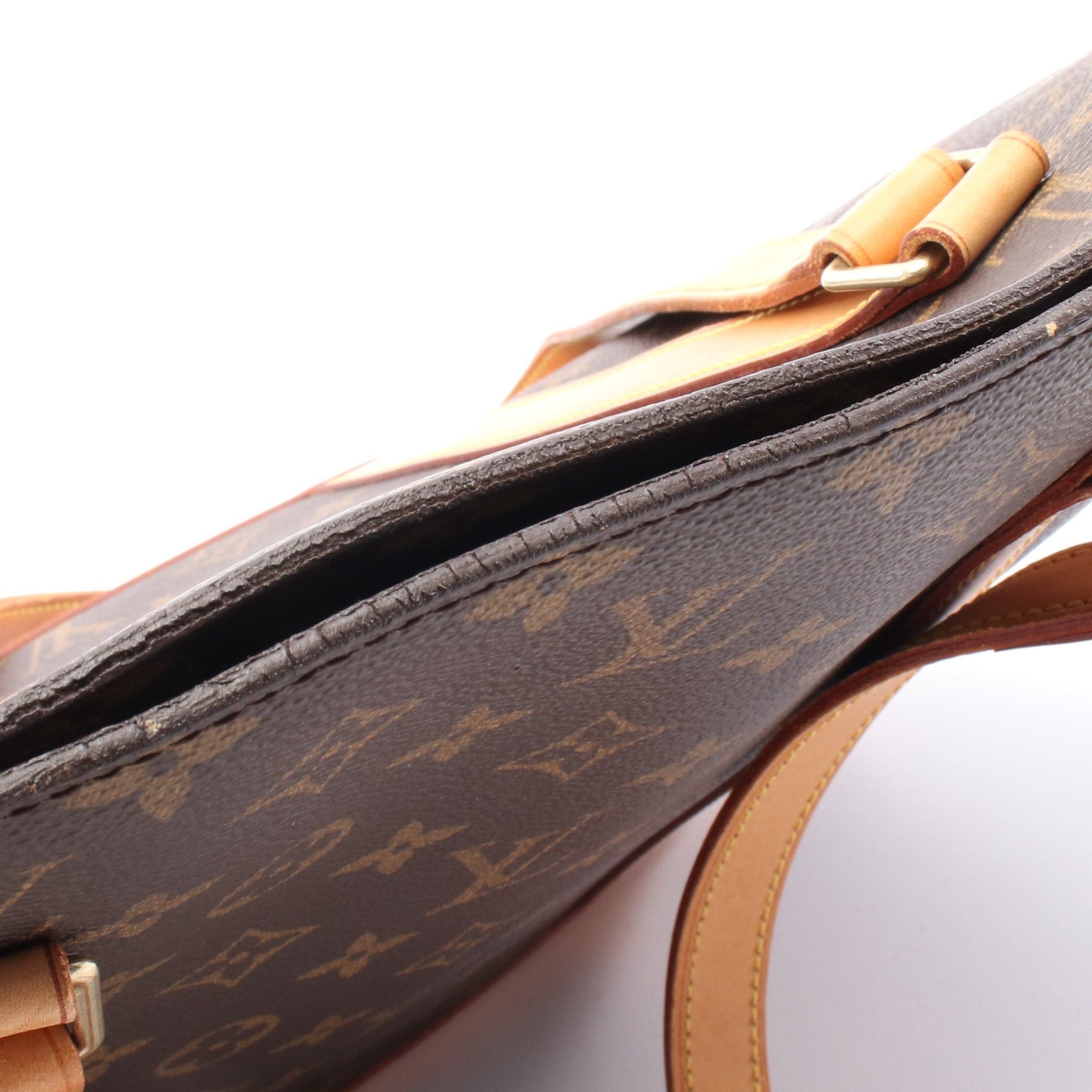 Louis Vuitton Louis Vuitton Babylon Monogram Shoulder Bag Leather Brown Size ONE SIZE - 7 Thumbnail