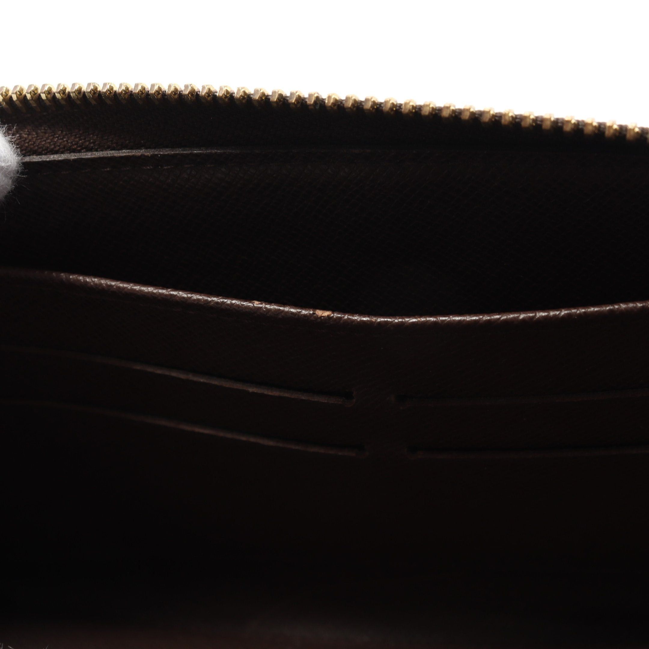 Louis Vuitton Louis Vuitton Zippy Wallet Damier Ebene Round Zipper Long Brown Size ONE SIZE - 10 Thumbnail