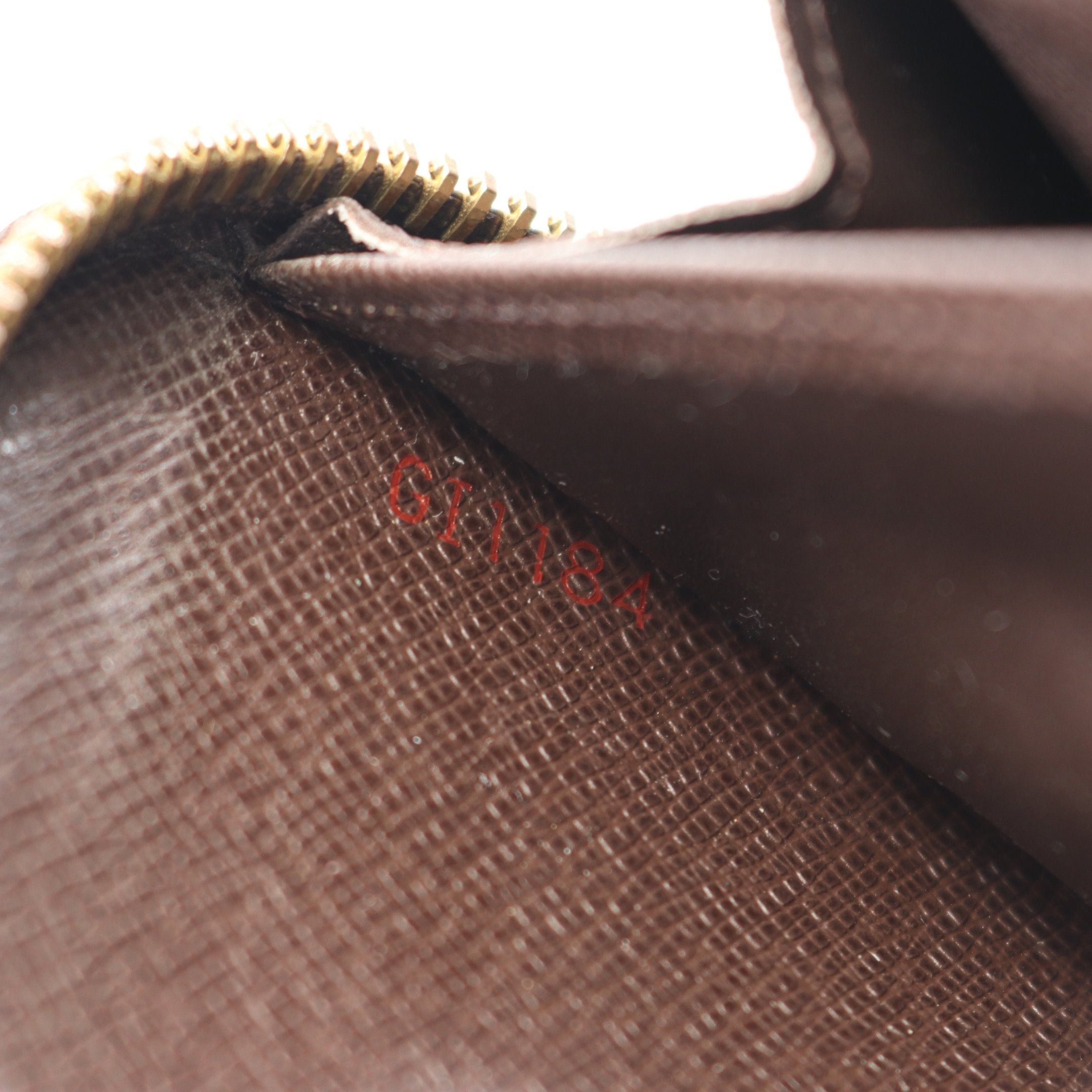 Louis Vuitton Louis Vuitton Zippy Wallet Damier Ebene Round Zipper Long Brown Size ONE SIZE - 5 Thumbnail