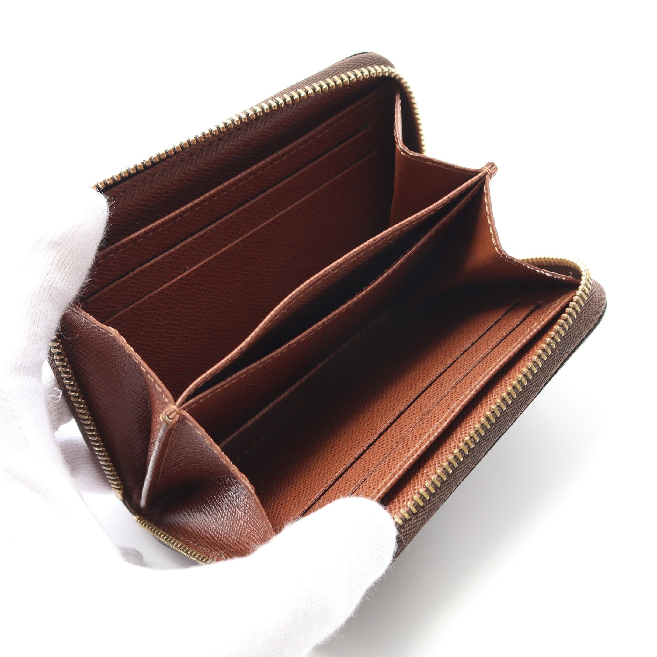 Louis Vuitton Louis Vuitton Zippy Coin Purse Monogram Brown Size ONE SIZE - 3 Thumbnail