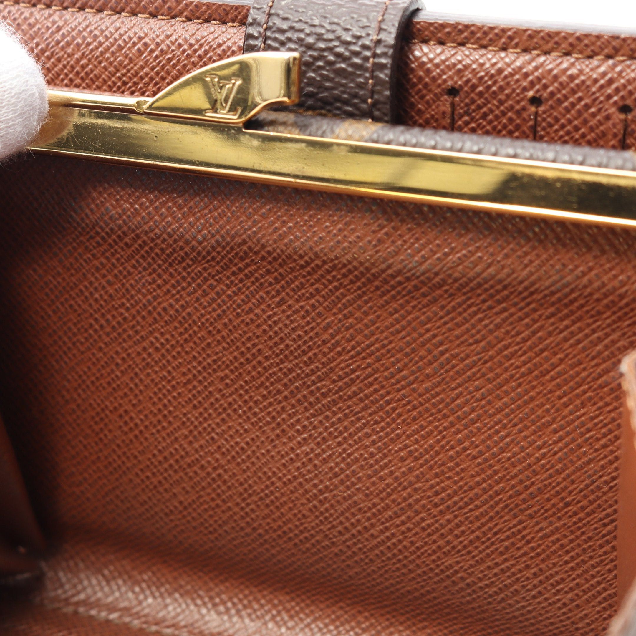 Louis Vuitton Louis Vuitton Portefeuil Viennois Monogram Bi-Fold Wallet Leather Brown Size ONE SIZE - 9 Thumbnail