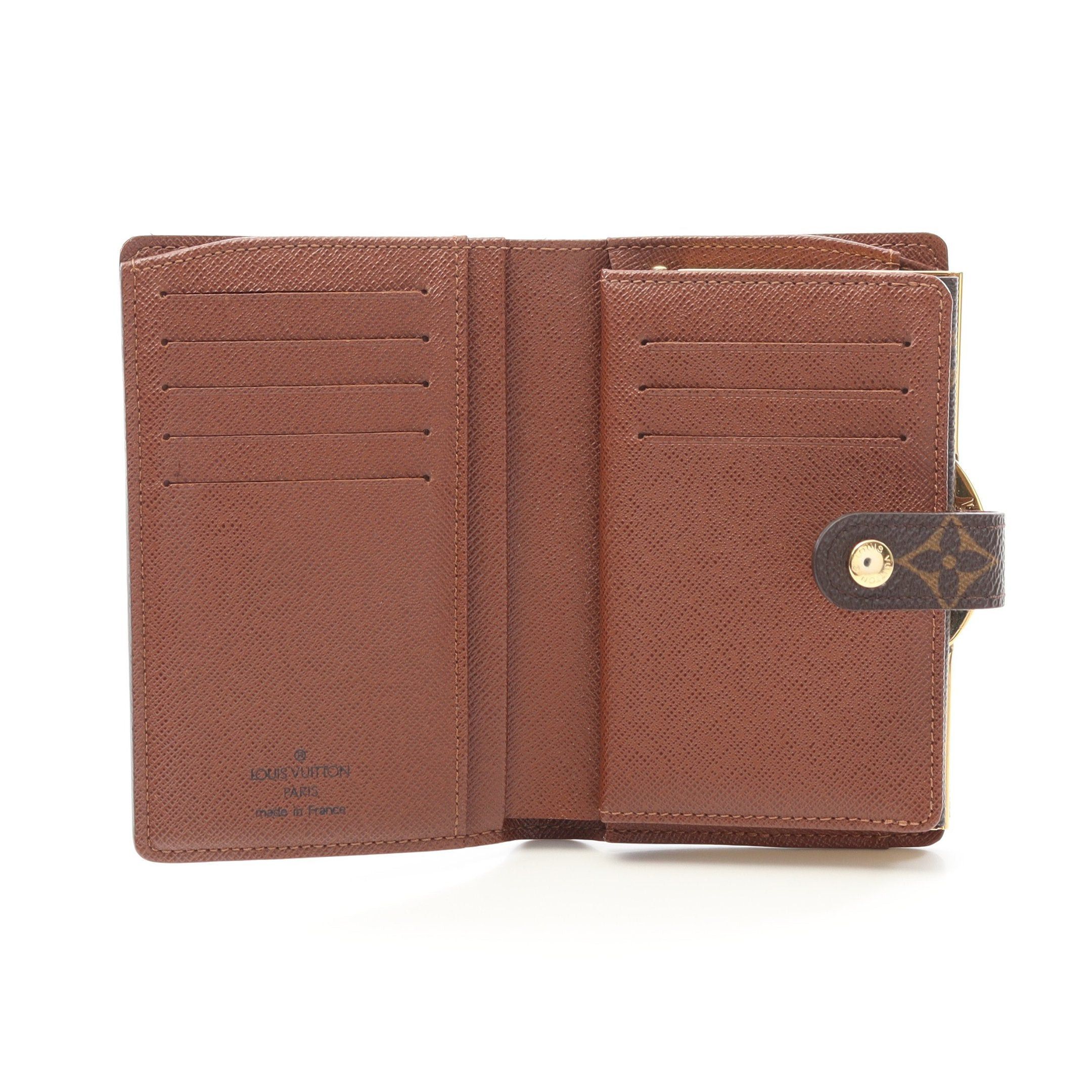 Louis Vuitton Louis Vuitton Portefeuil Viennois Monogram Bi-Fold Wallet Leather Brown Size ONE SIZE - 3 Thumbnail