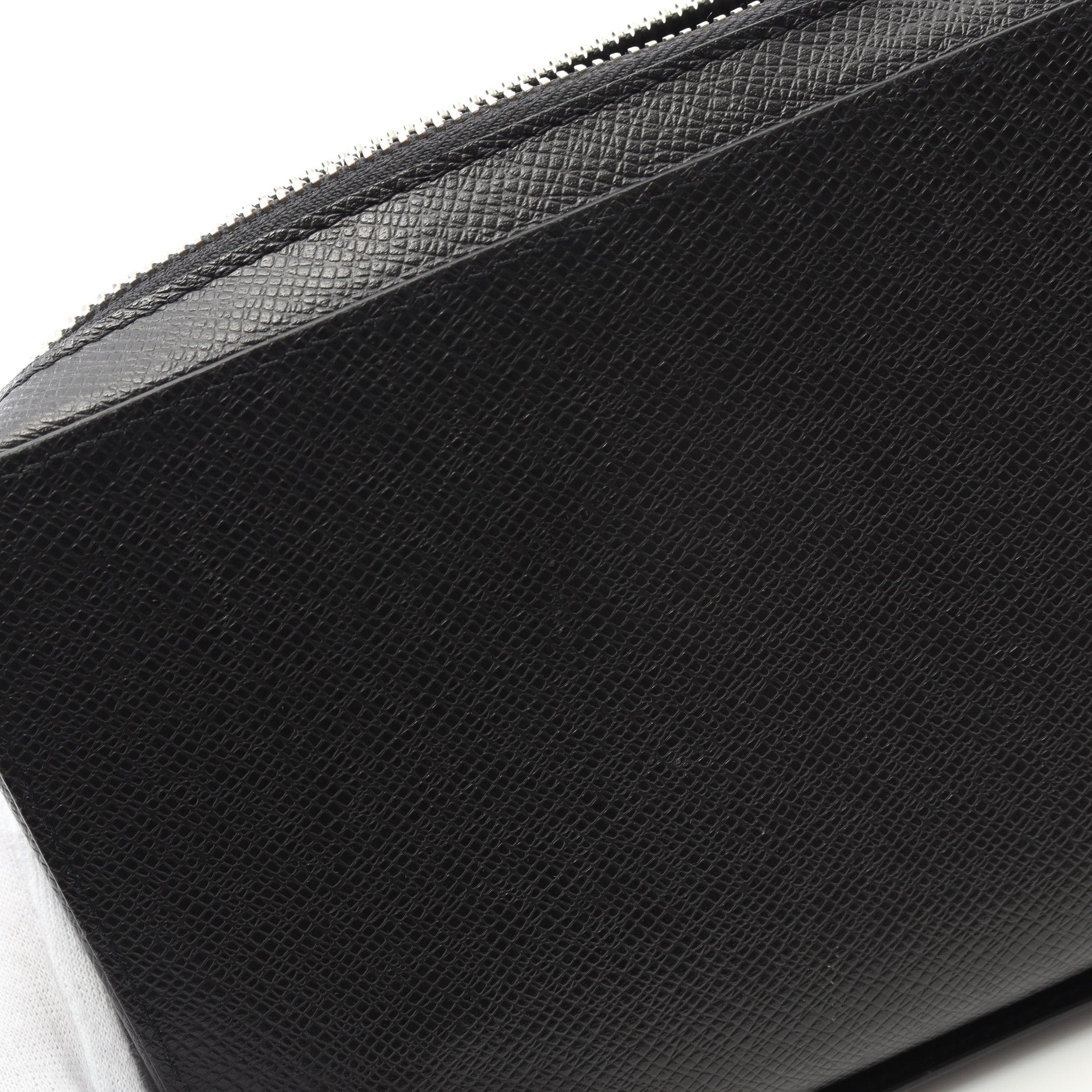 Louis Vuitton Louis Vuitton Zippy Xl Taiga Ardoise Round Zipper Long Wallet Leather Black Size ONE SIZE - 9 Thumbnail