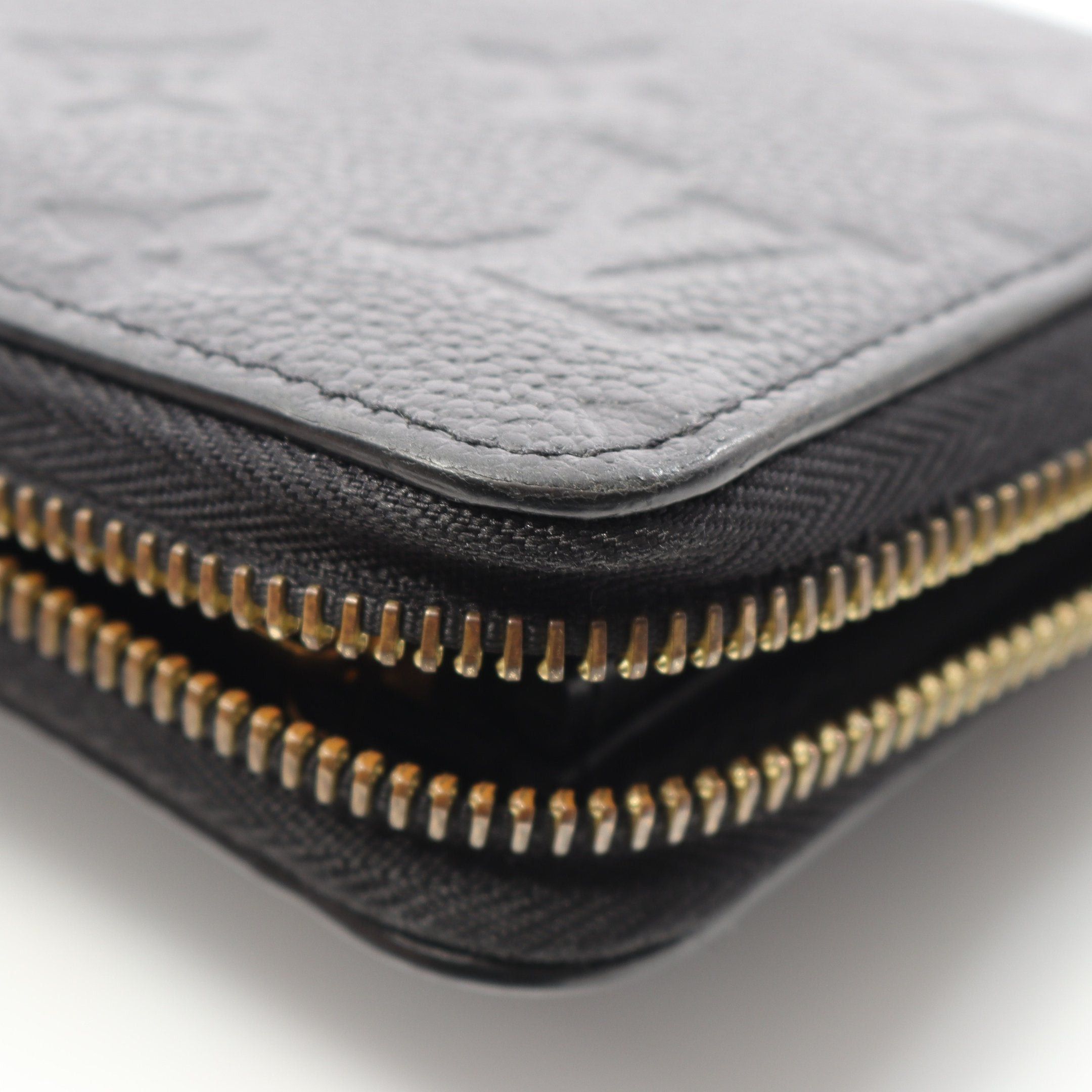 Louis Vuitton Louis Vuitton Zippy Wallet Monogram Empreinte Noir Round Zipper Long Leather Black Size ONE SIZE - 8 Thumbnail