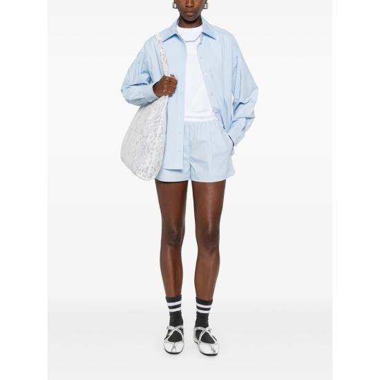 Alexander Wang ALEXANDER WANG Women Shirts 1WC3251133 459B BLUE Size M / US 6-8 / IT 42-44 - 4 Thumbnail